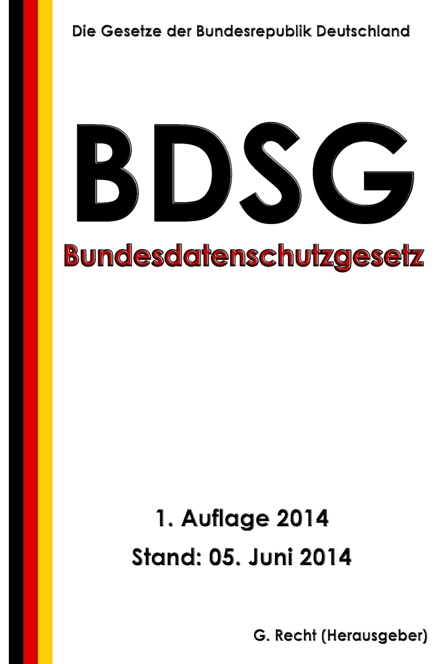 Product Image: Bundesdatenschutzgesetz (BDSG)