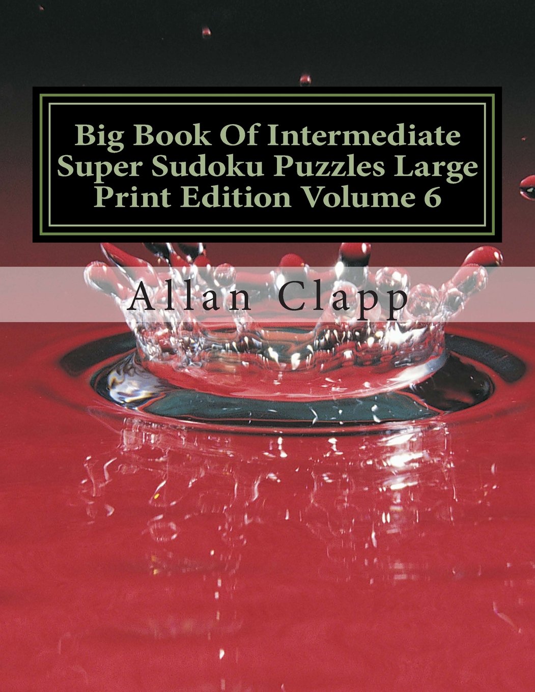 Big Book Of Intermediate Super Sudoku Puzzles Large Print Edition (Intermediate Super Sudoku Puzzles Large Print Edition (Big Book), Band 6) Leisure & Fun