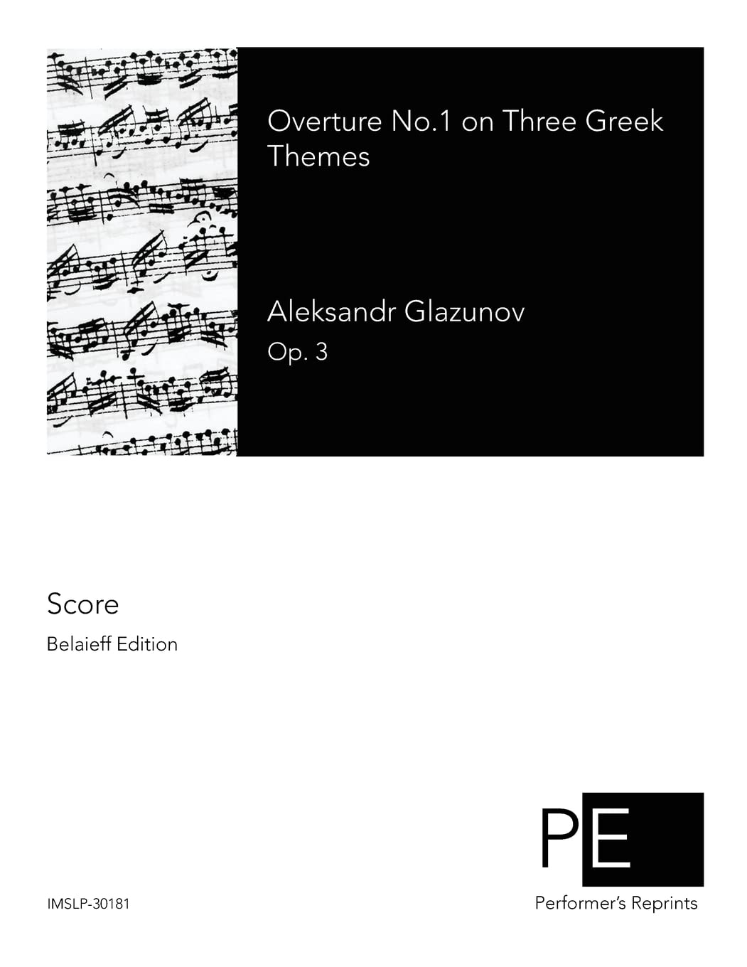 Overture No. 1 on Three Greek Themes book