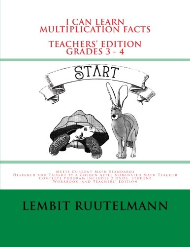 I Can Learn Multiplication Facts: Teachers' Edition Grades 3 - 4 Education & Training