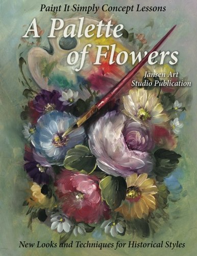 A Palette of Flowers: Paint It Simply Concept Lessons book