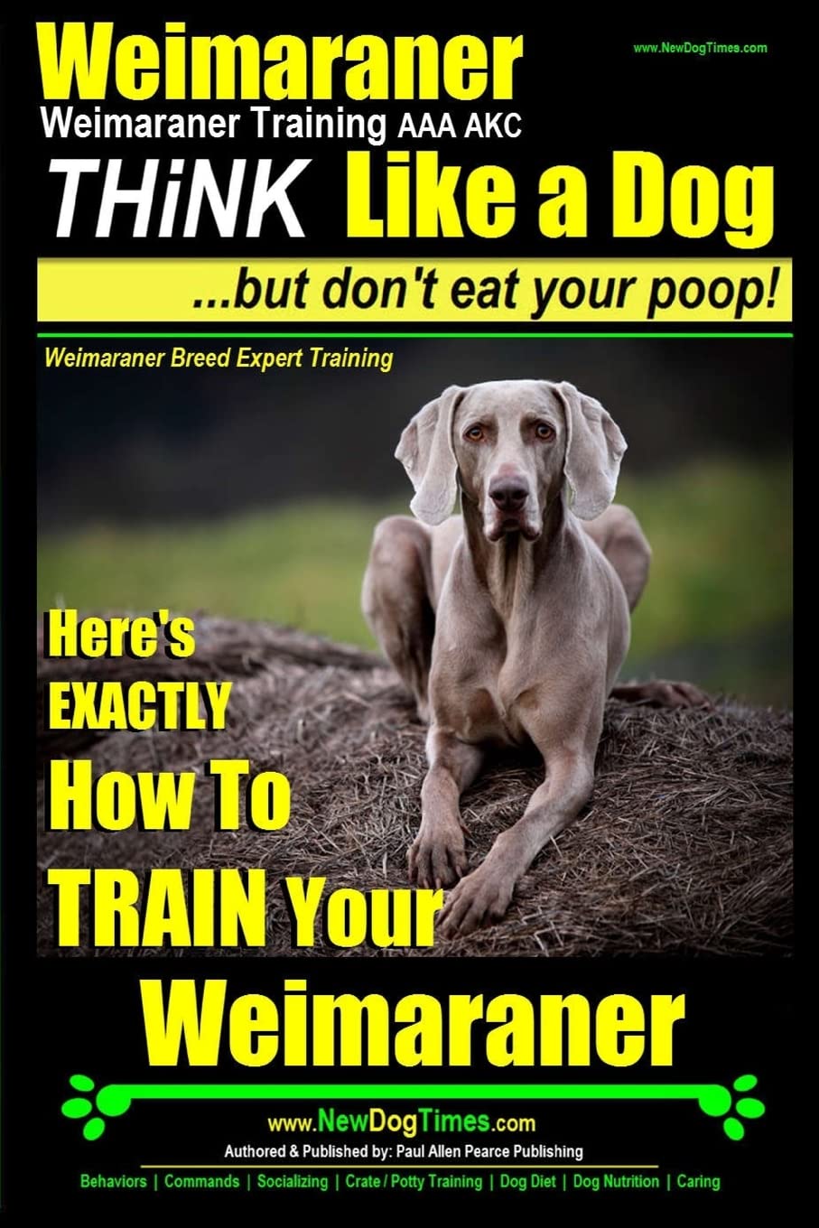 Weimaraner, Weimaraner Training AAA AKC: Think Like a Dog, But Don't Eat Your Poop! | Weimaraner Breed Expert Training: Here's EXACTLY How To TRAIN Your Weimaraner Pets