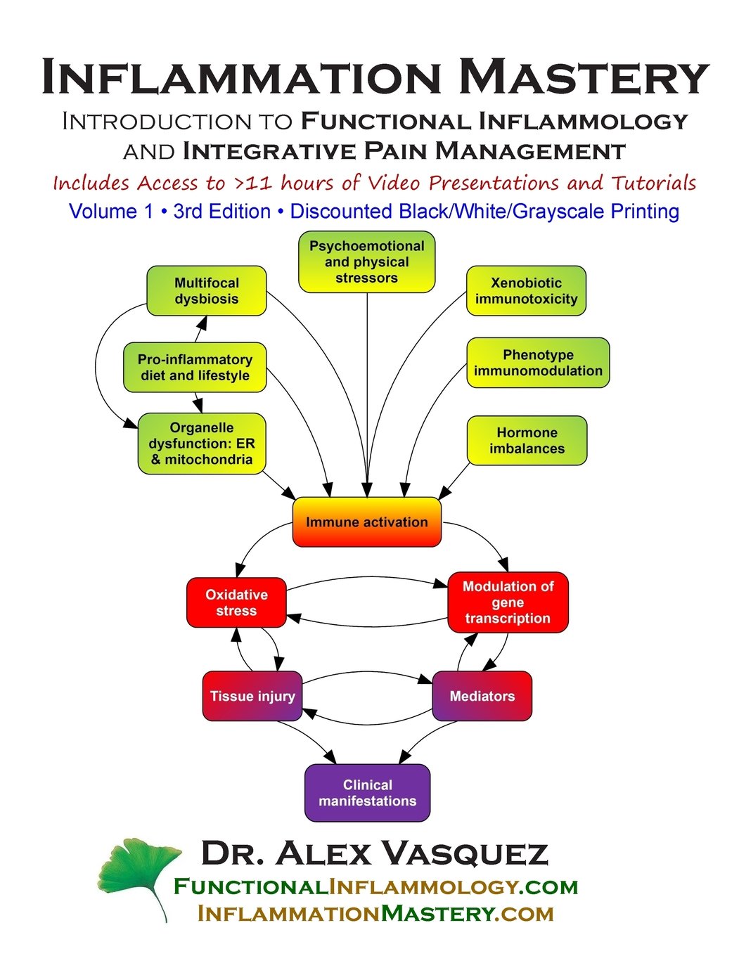 Inflammation Mastery: Volume 1 (discounted black and white printing): Introduction to Functional Inflammology and Integrative Pain Management (Inflammation Mastery & Functional Inflammology, Band 1) Medicine