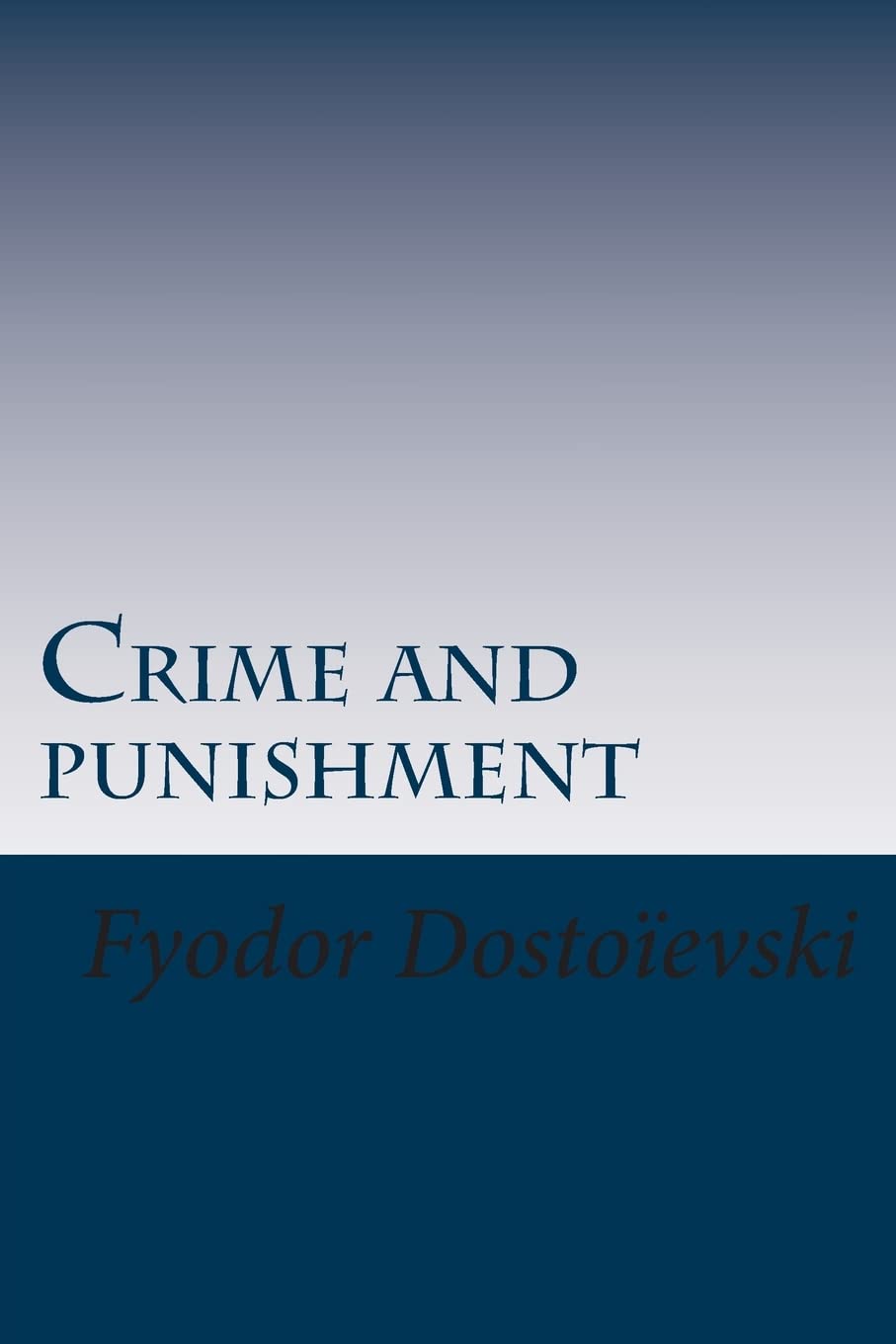 Crime and punishment Contemporary literature