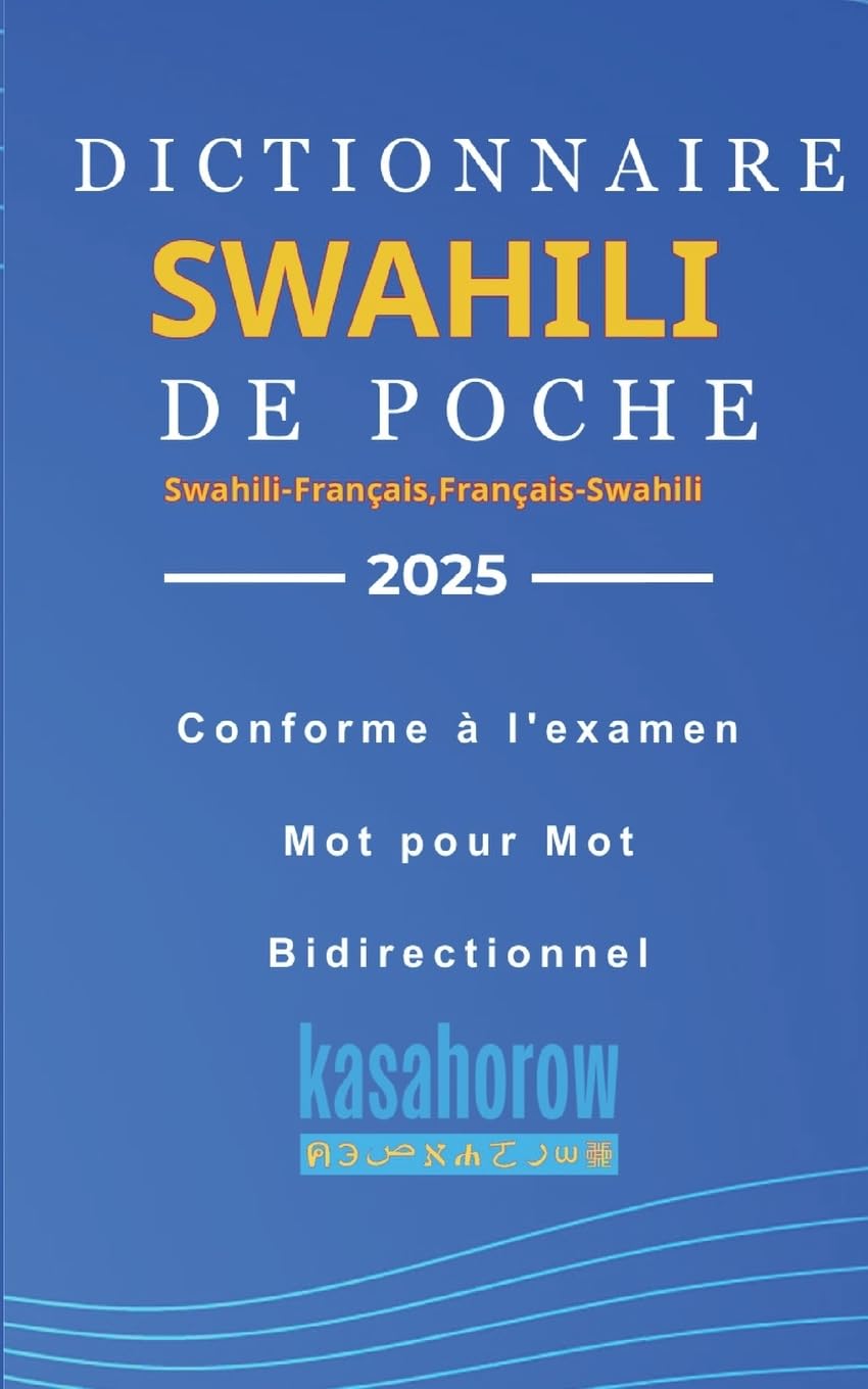 Dictionnaire Swahili de Poche: Swahili-Français, Français-Swahili book