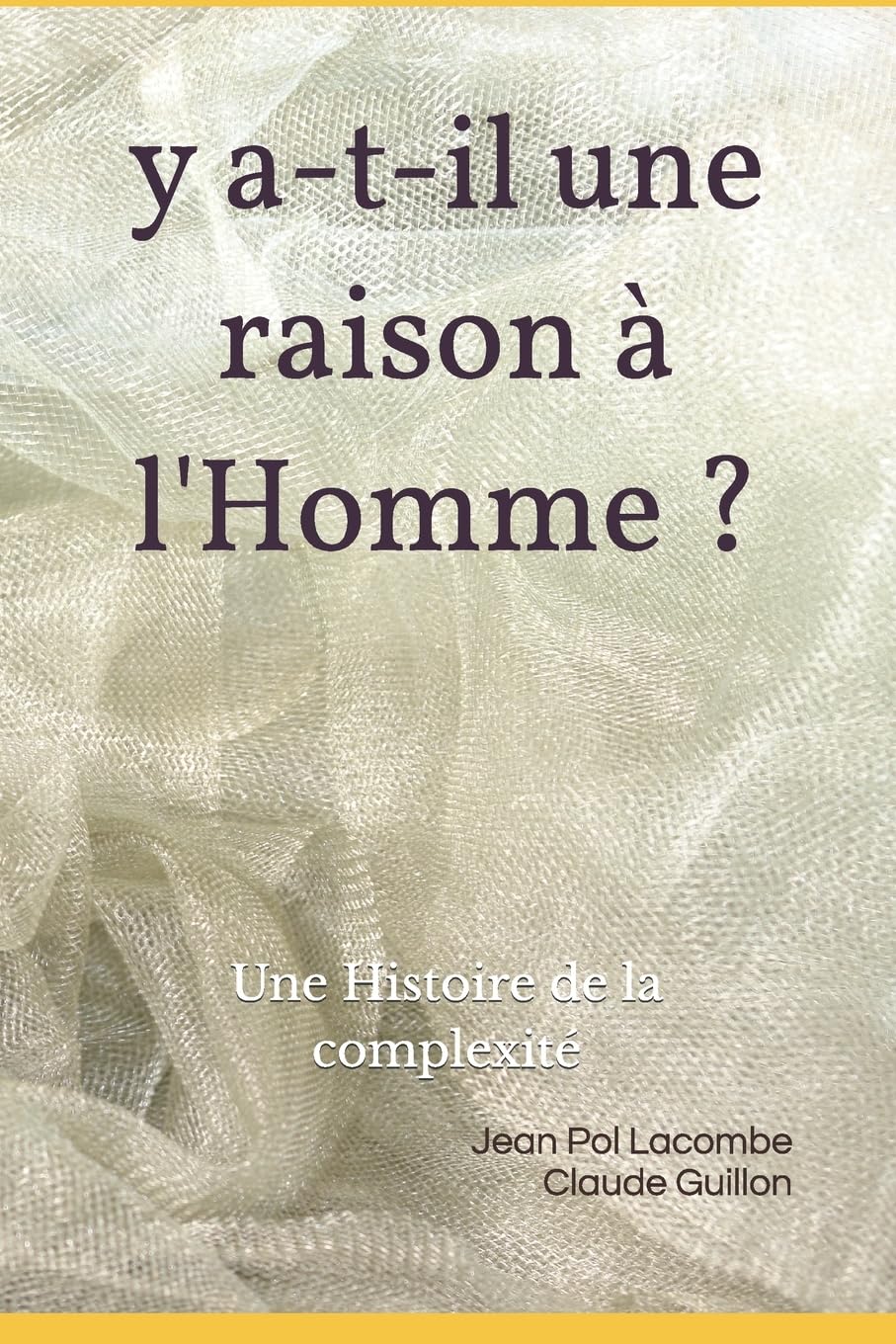 y a-t-il une raison à l'homme: Une Histoire Subliminale de Dieu Philosophy