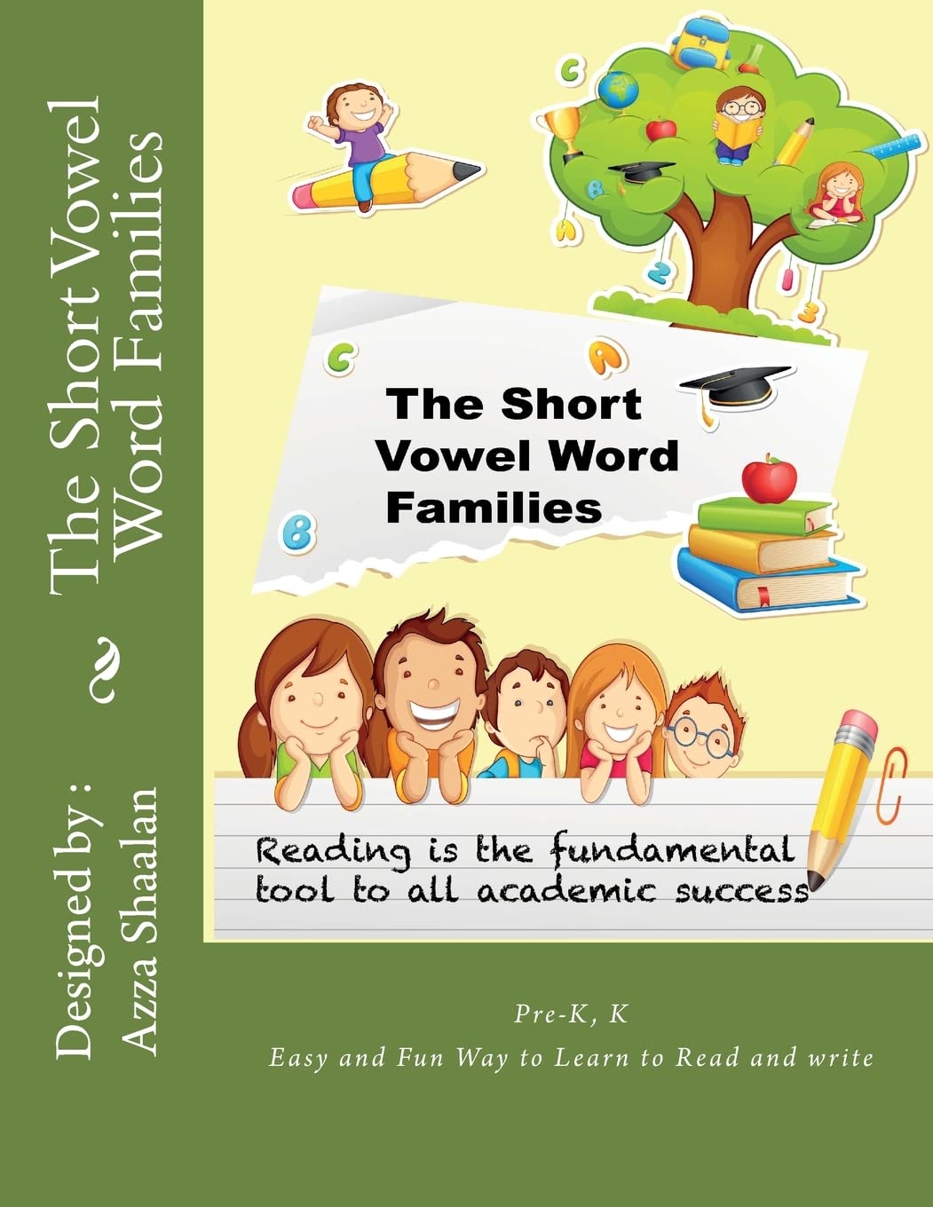 The short Vowel Word Families Study Guides