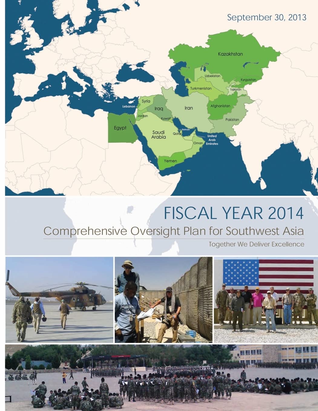 Comprehensive Oversight Plan for Southwest Asia: Fiscal Year 2014 Politics & History