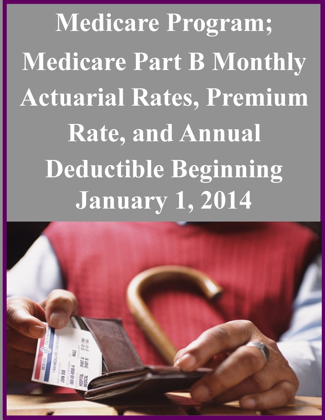 Medicare Program; Medicare Part B Monthly Actuarial Rates, Premium Rate, and Annual Deductible Beginning January 1, 2014 Health, Nutrition & Fitness