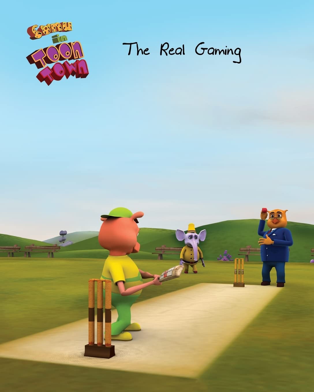 Sonu In Toon Town: The Real Gaming Manga