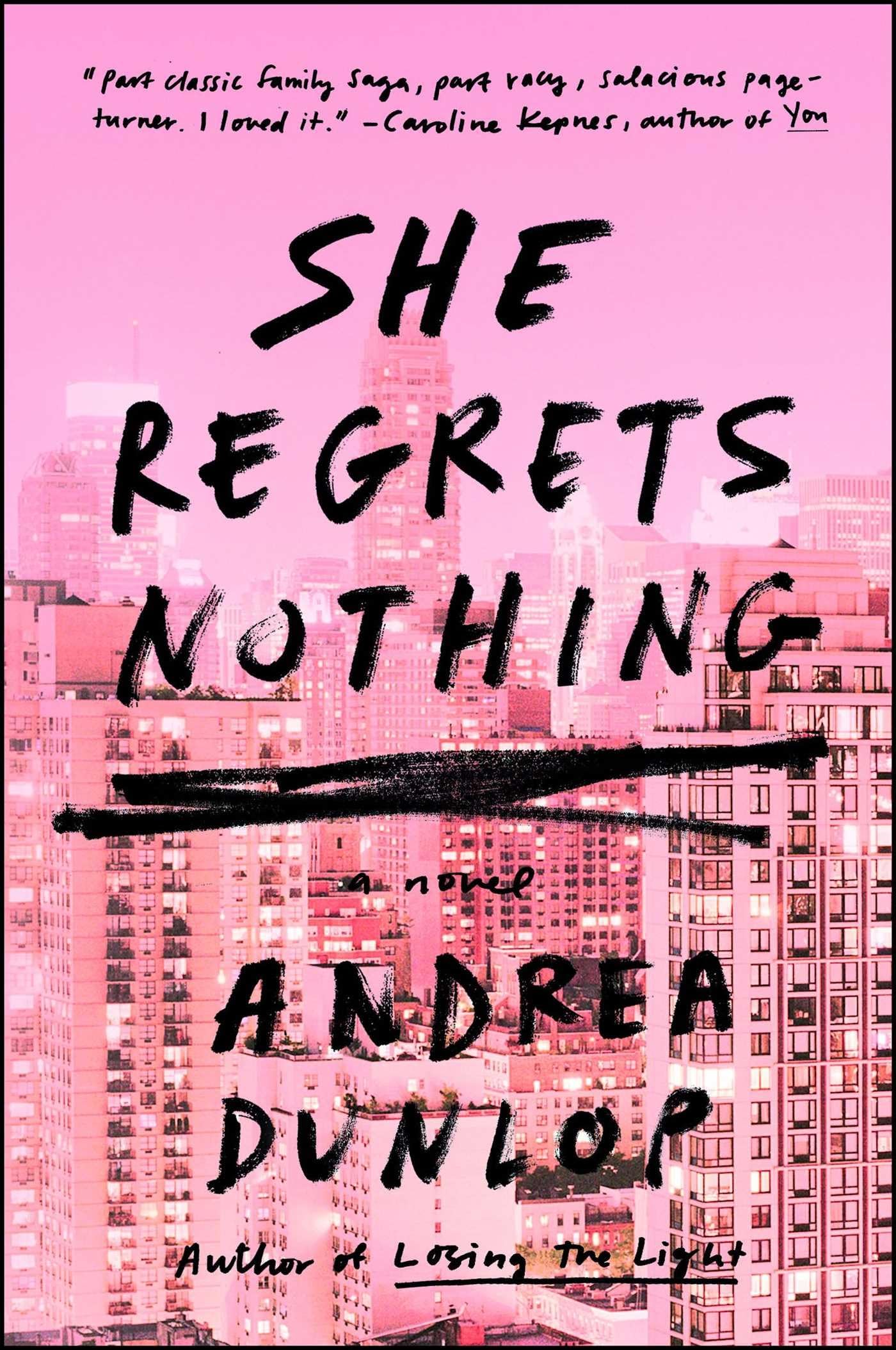 She Regrets Nothing Contemporary literature Books
