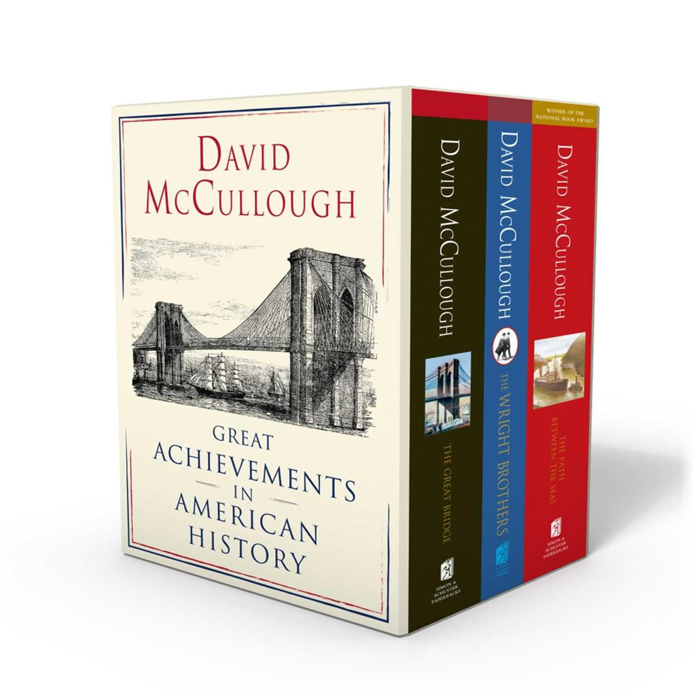 David McCullough: Great Achievements in American History: The Great Bridge, The Path Between the Seas, and The Wright Brothers Media & Communication
