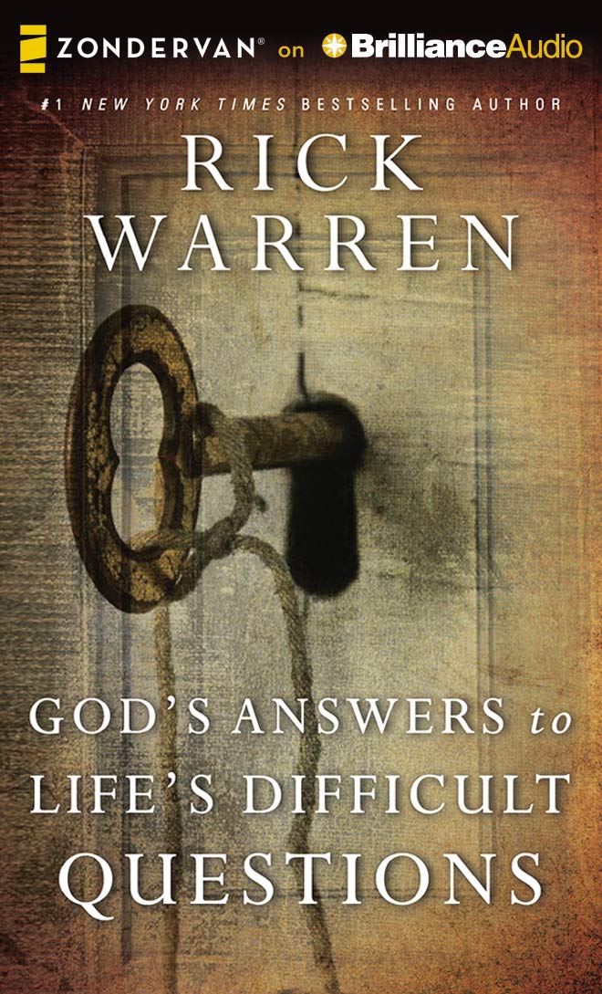 God's Answers to Life's Difficult Questions Social Sciences