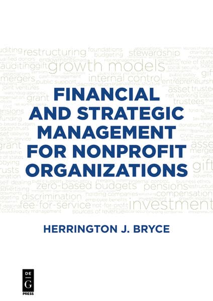 Financial and Strategic Management for Nonprofit Organizations, Fourth Edition Business, Finance & Career