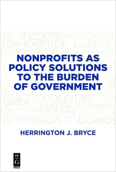 Nonprofits as Policy Solutions to the Burden of Government Business, Finance & Career