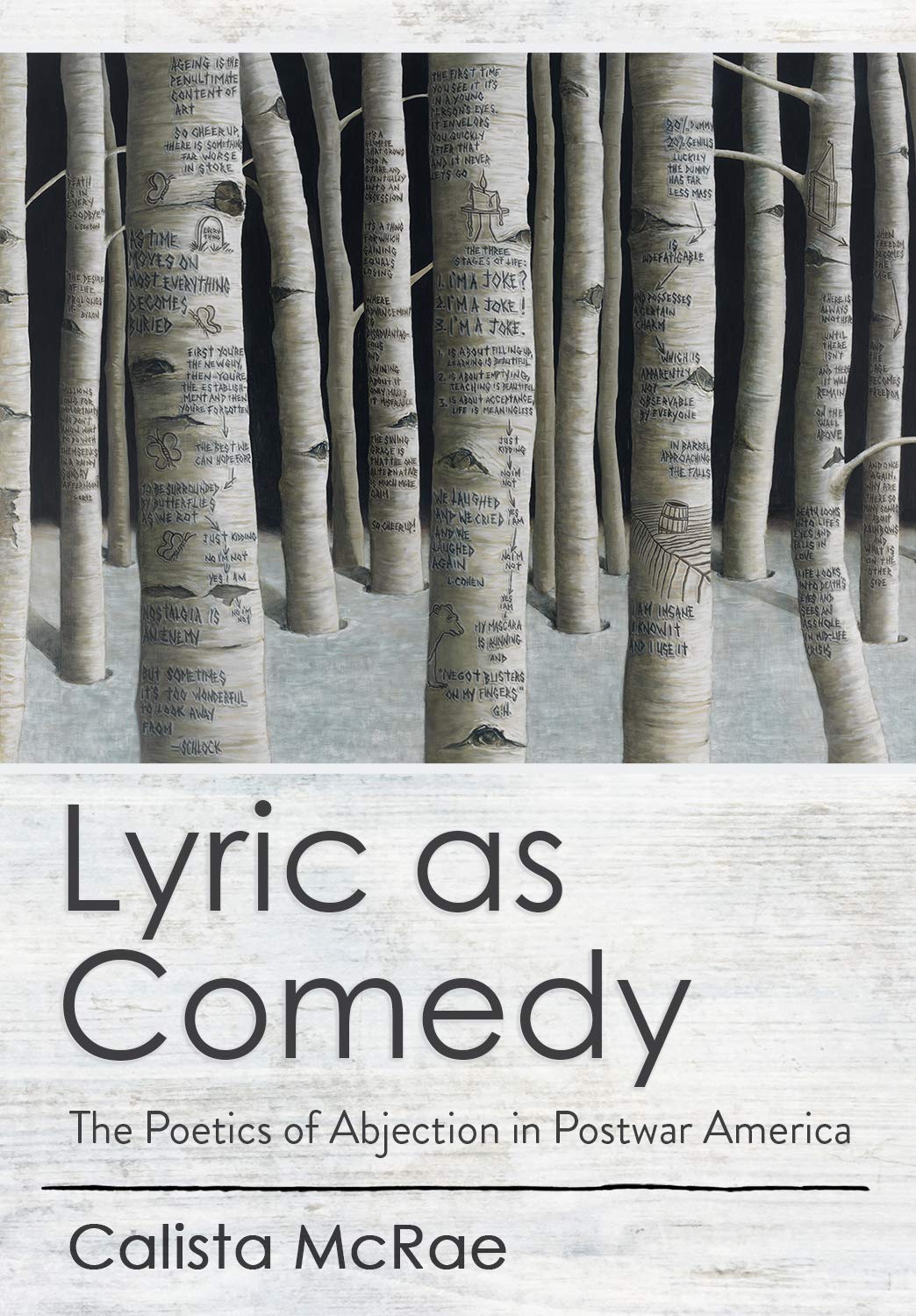 Lyric as Comedy: The Poetics of Abjection in Postwar America Poetry