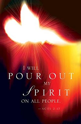 I Will Pour Out My Spirit Pentecost Bulletin (Pkg of 50) Film, Art & Culture