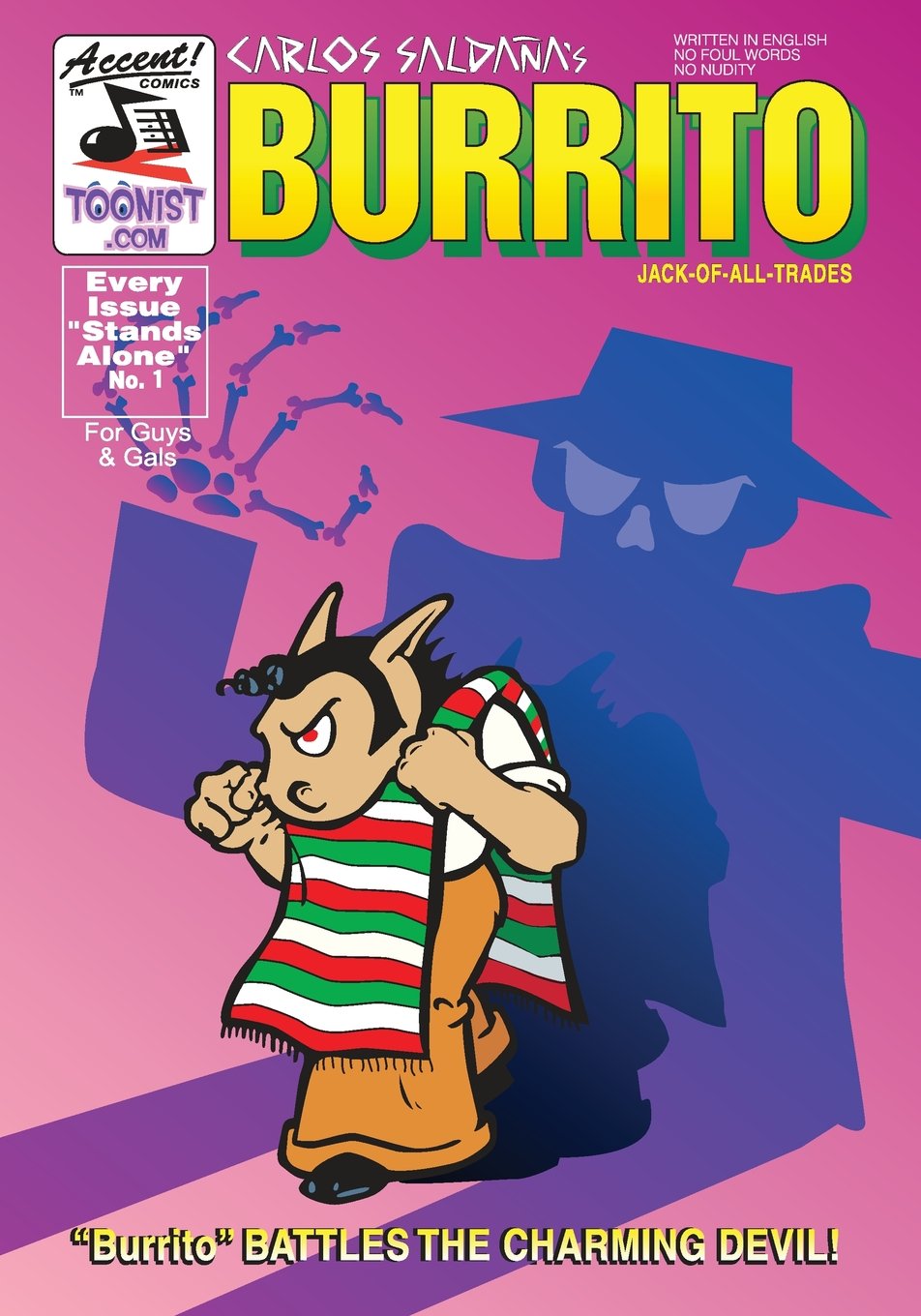 Burrito 1: Burrito Battles The Charming Devil (Burrito jack of all trades, Band 1) Manga