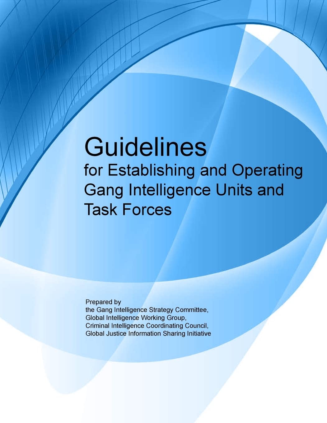 Guidelines for Establishing and Operating Gang Intelligence Units and Task Forces Politics & Society