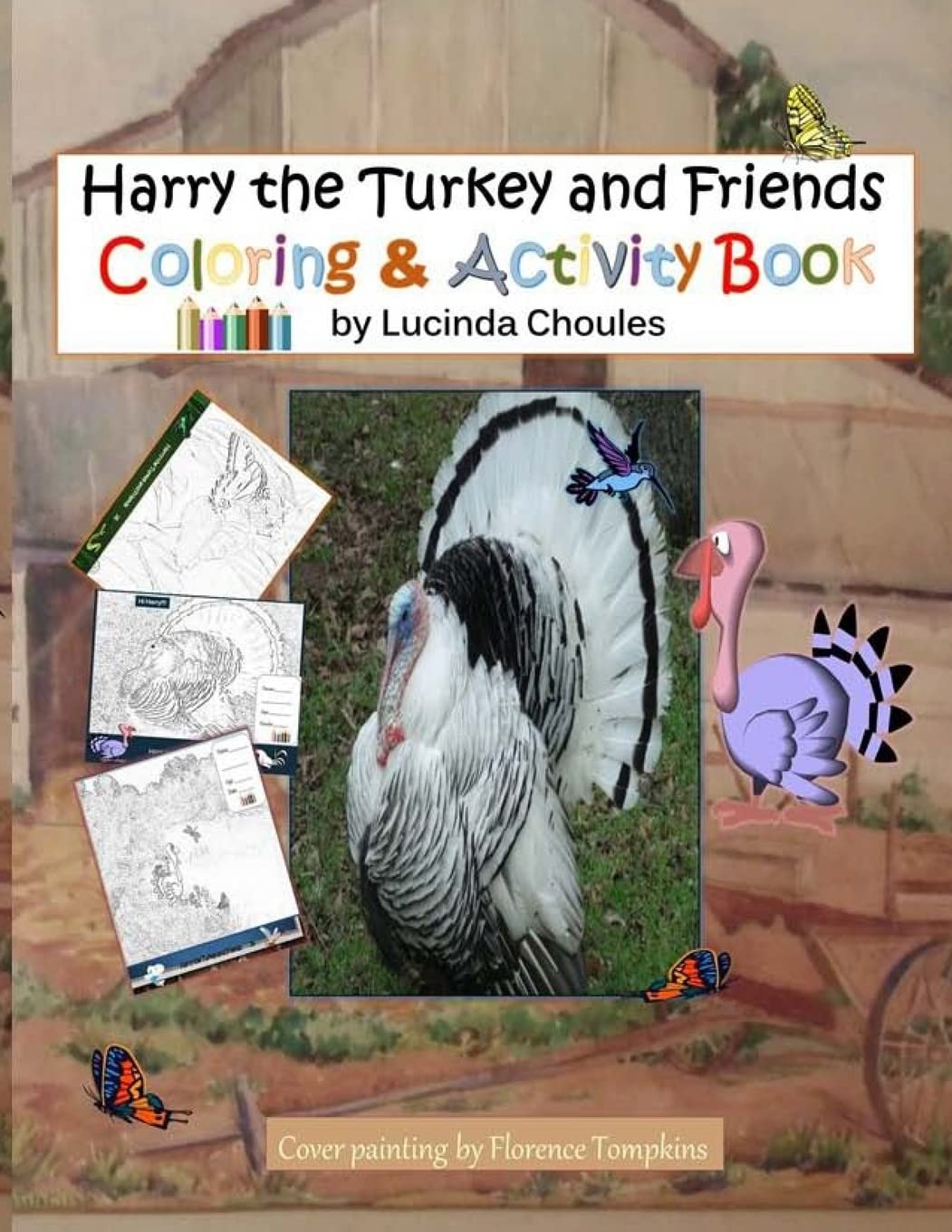 Harry the Turkey & Friends: Activity and Coloring Book Tiptoi & Games