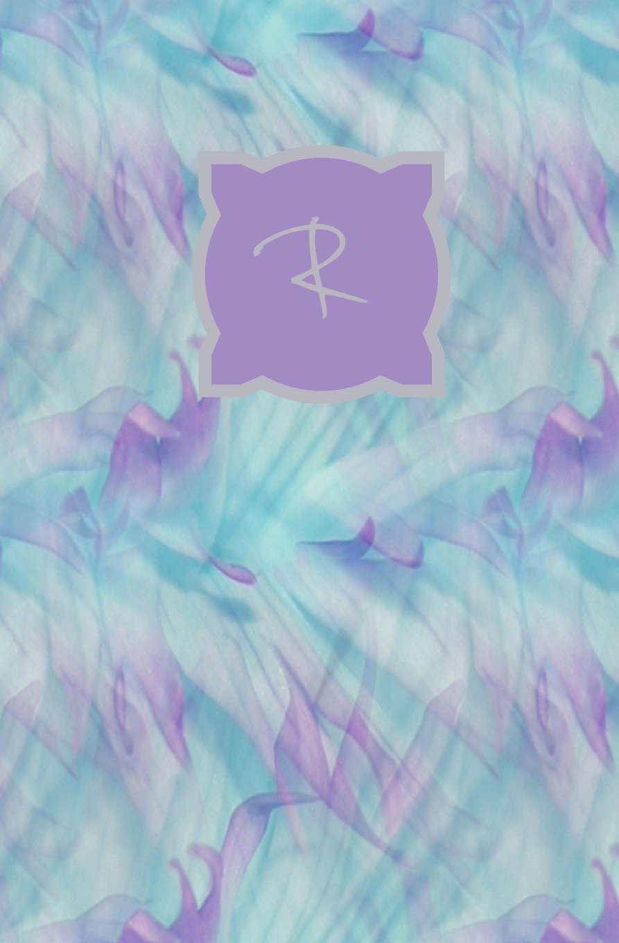 R: Personalized Initial Journal/Notebook/Diary (Lavender Watercolor Monogram Journals, Band 18) Self-help