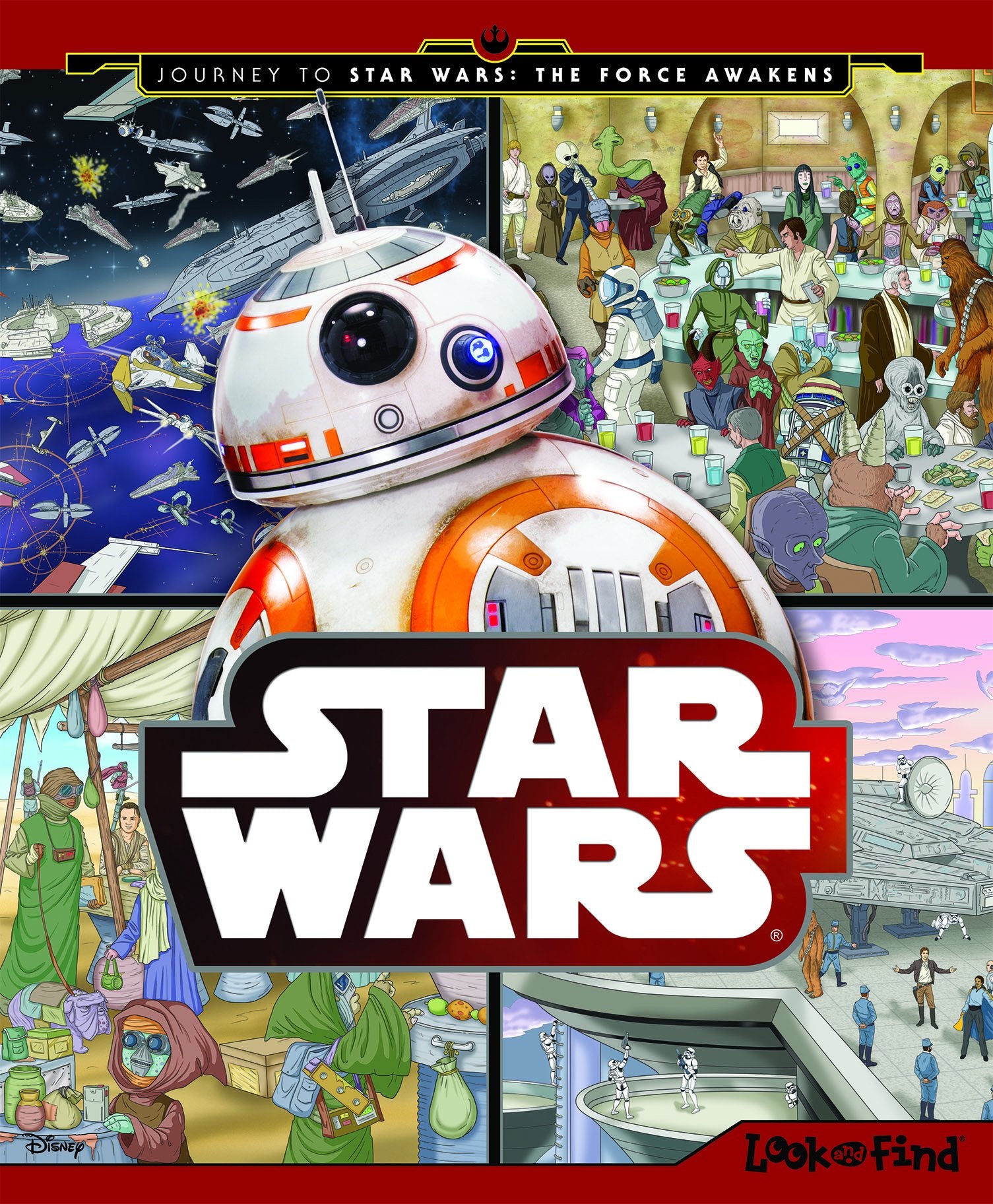 Star Wars® Journey to Star Wars the Force Awakens Look and Find® Tiptoi & Games