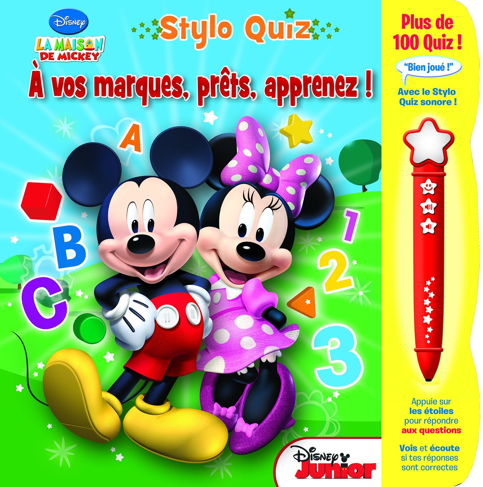 LA MAISON DE MICKEY MICKEY - A VOS MARQUES, PRÊTS, APPRENEZ ! book
