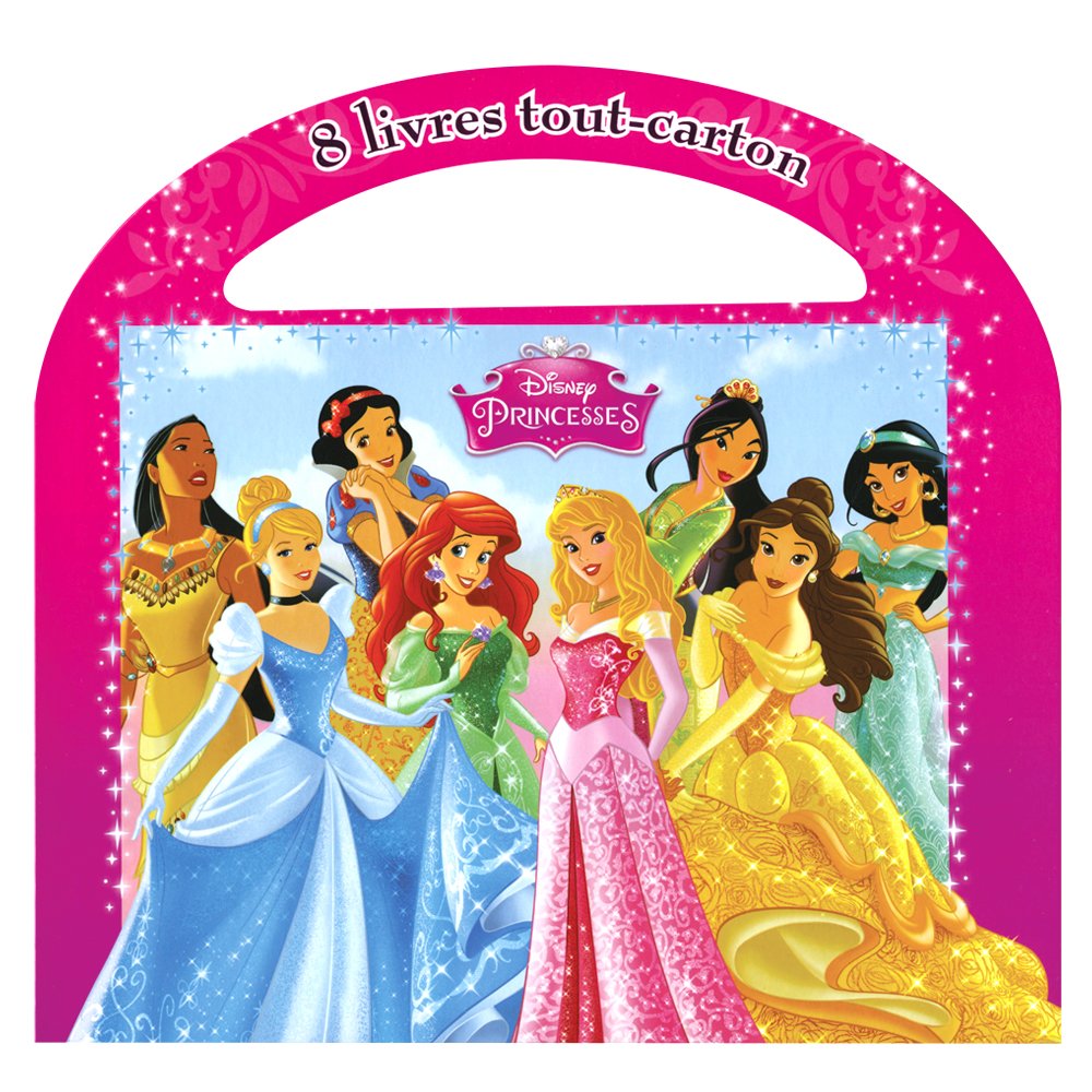 DISNEY PRINCESSES : 8 LIVRES TOUT-CARTON Books