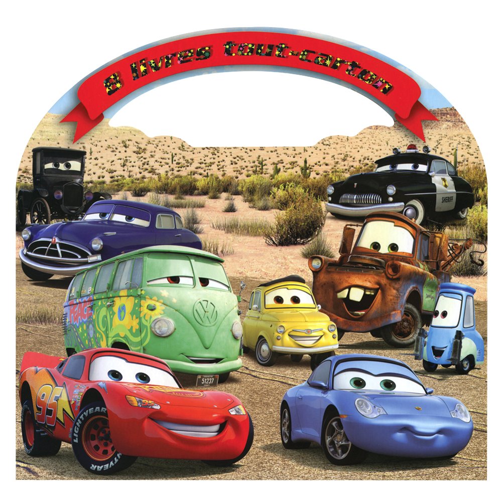 CARS : 8 LIVRES TOUT-CARTON Books