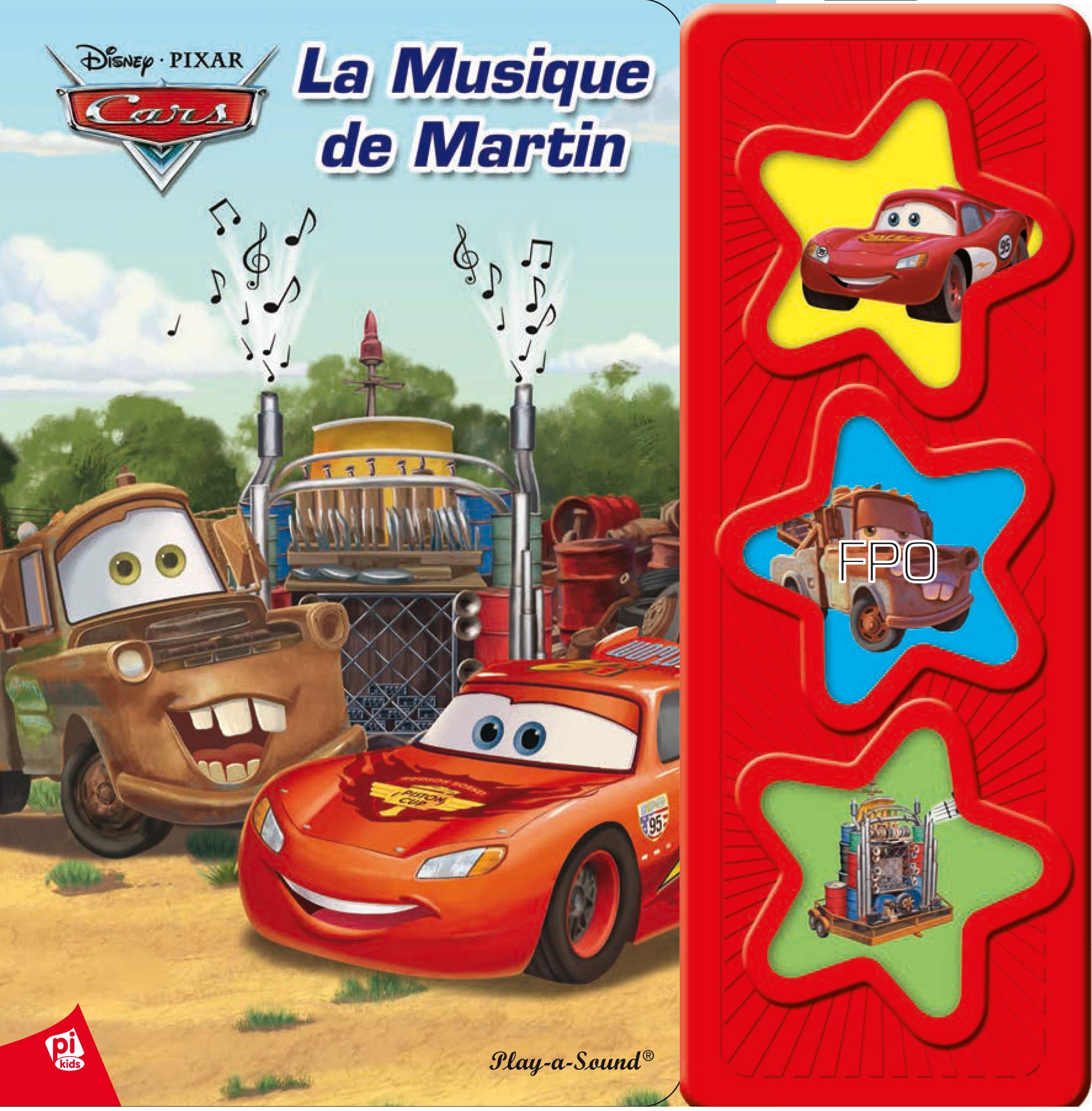 CARS - LA MUSIQUE DE MARTIN book