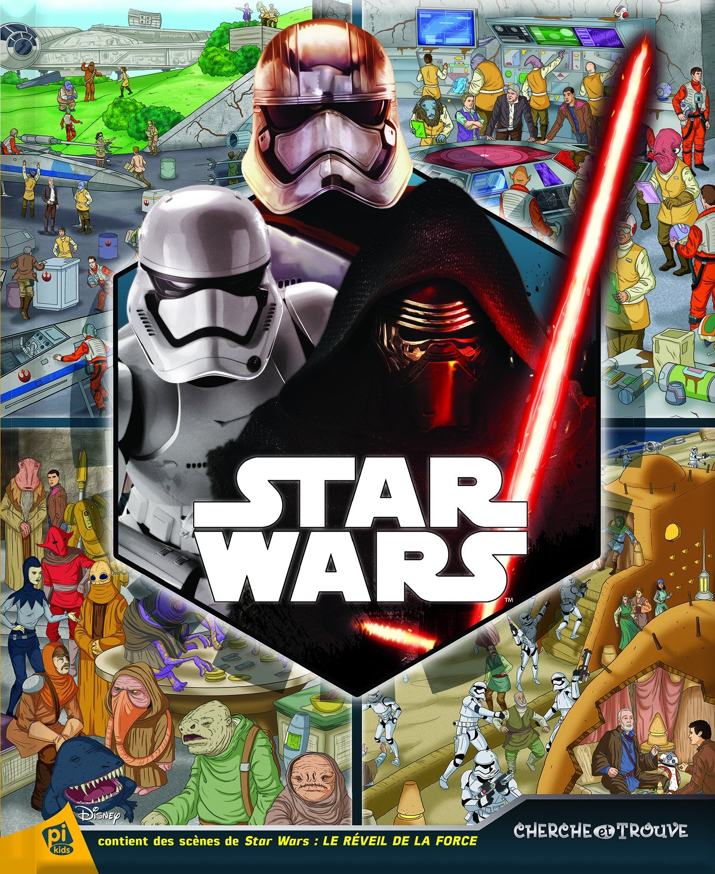 STAR WARS EPISODE VII FORCE AWAKENS - CHERCHE ET TROUVE Children's books