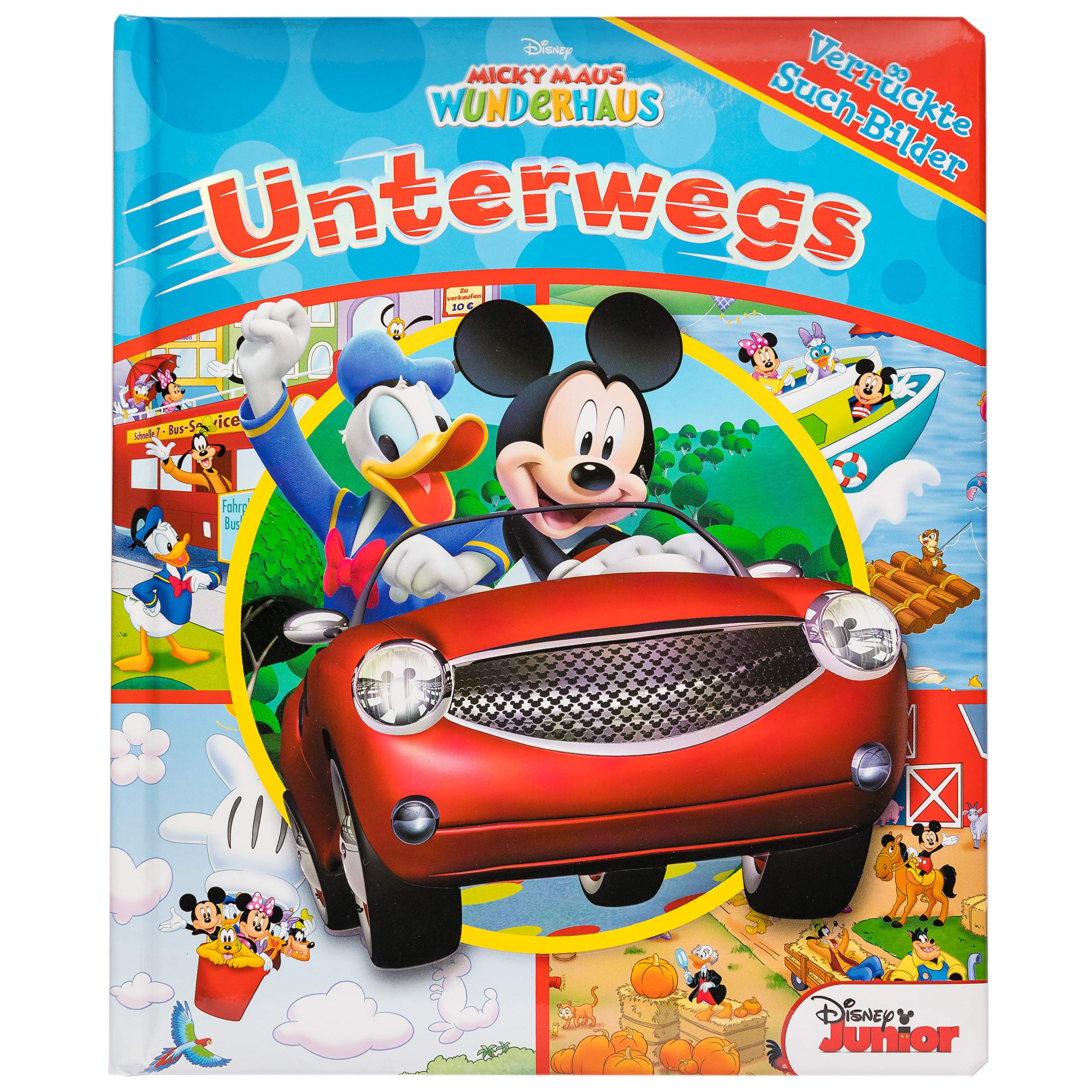 Micky Maus Wunderhaus, Unterwegs - Verrückte Such-Bilder, groß Children's books