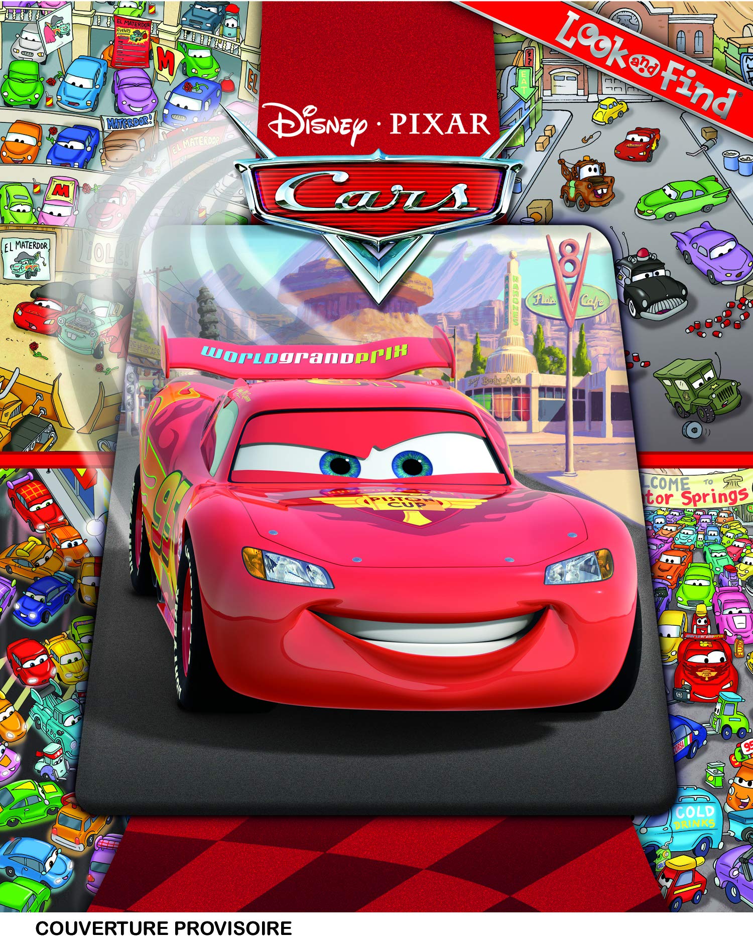 CARS - CHERCHE ET TROUVE book