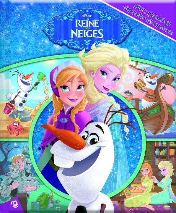 LA REINE DES NEIGES - MON PREMIER CHERCHE ET TROUVE Children's books