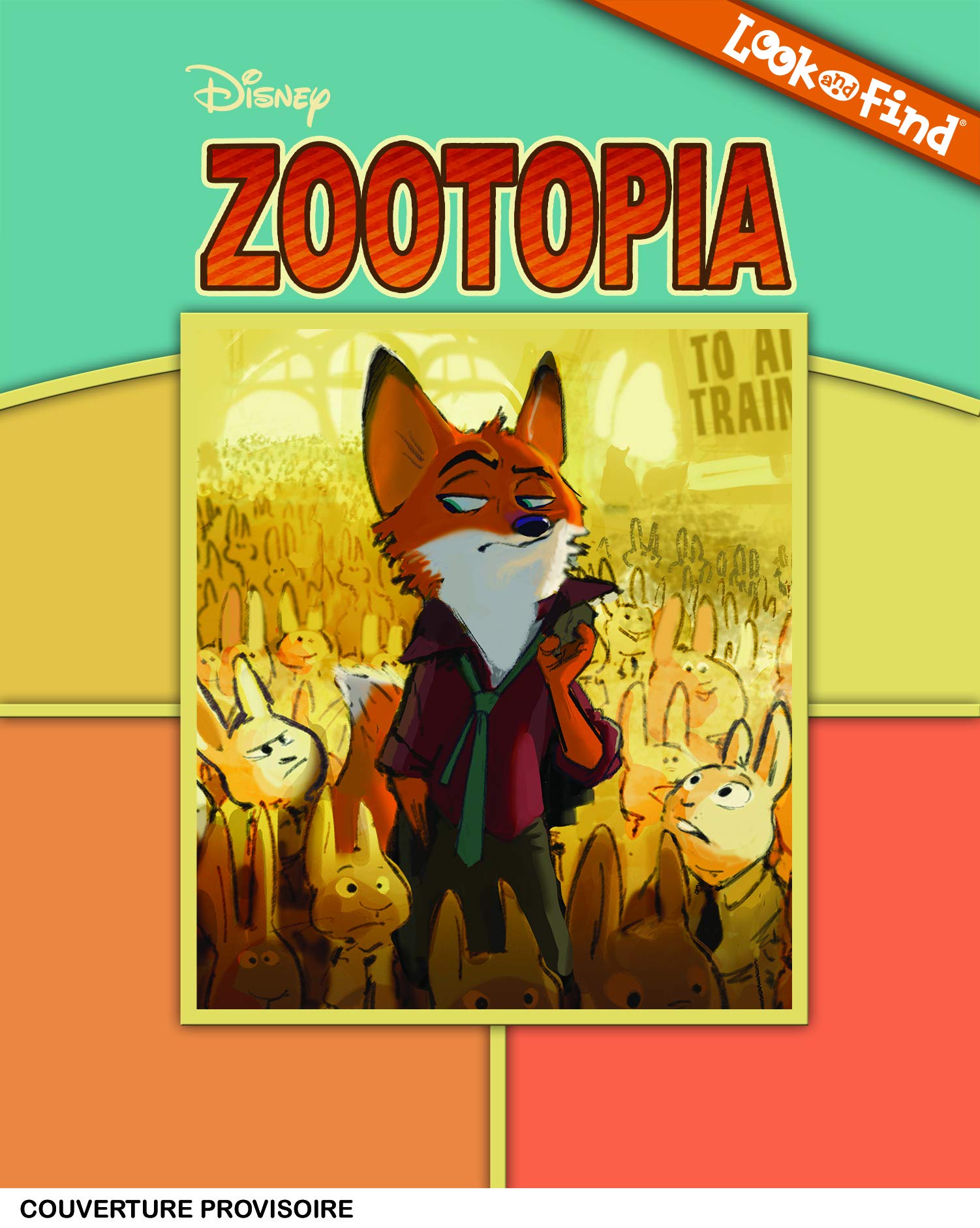 ZOOTOPIE DISNEY - CHERCHE ET TROUVE Children's books