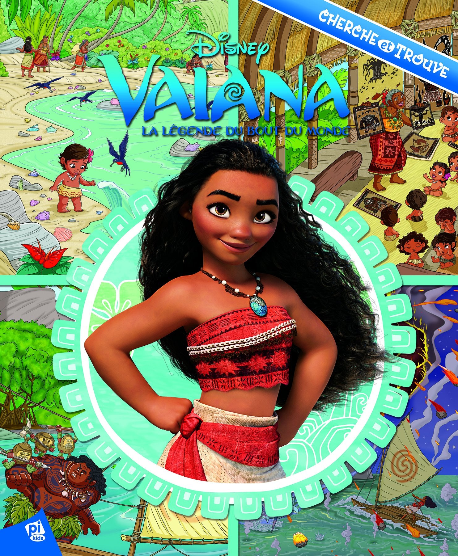 VAIANA DISNEY - CHERCHE ET TROUVE Children's books
