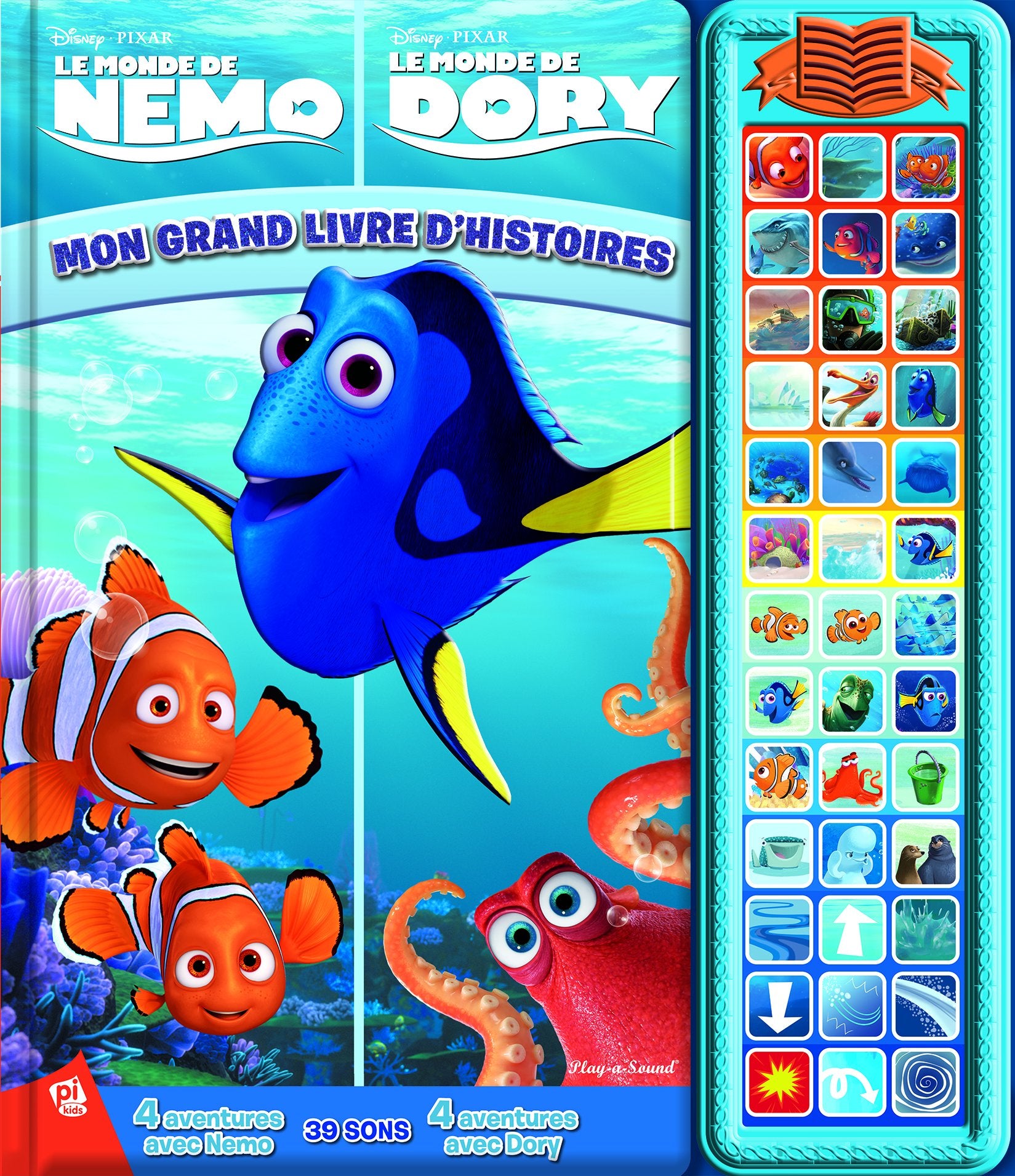 LE MONDE DE DORY / NEMO - MON GRAND LIVRES D'HISTOIRES Children's books