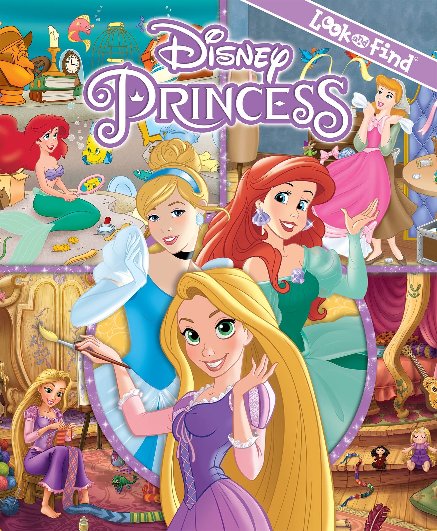Disney Princess: Look and Find Non-fiction