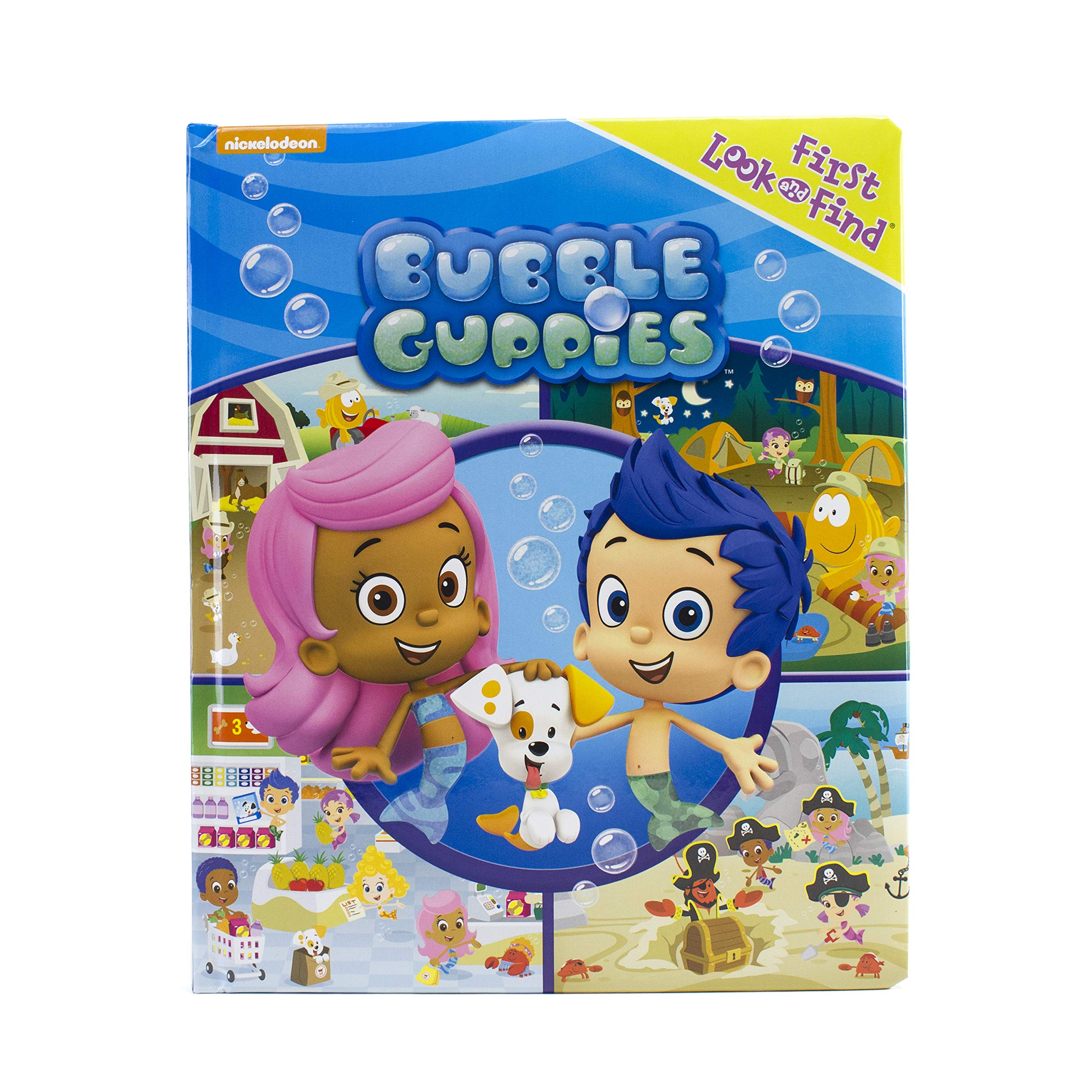 Nickelodeon - Bubble Guppies Little First Look and Find - PI Kids Tiptoi & Games