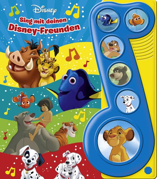 Disney Klassiker, Sing mit deinen Disney-Freunden - Liederbuch mit Sound Tiptoi & Games