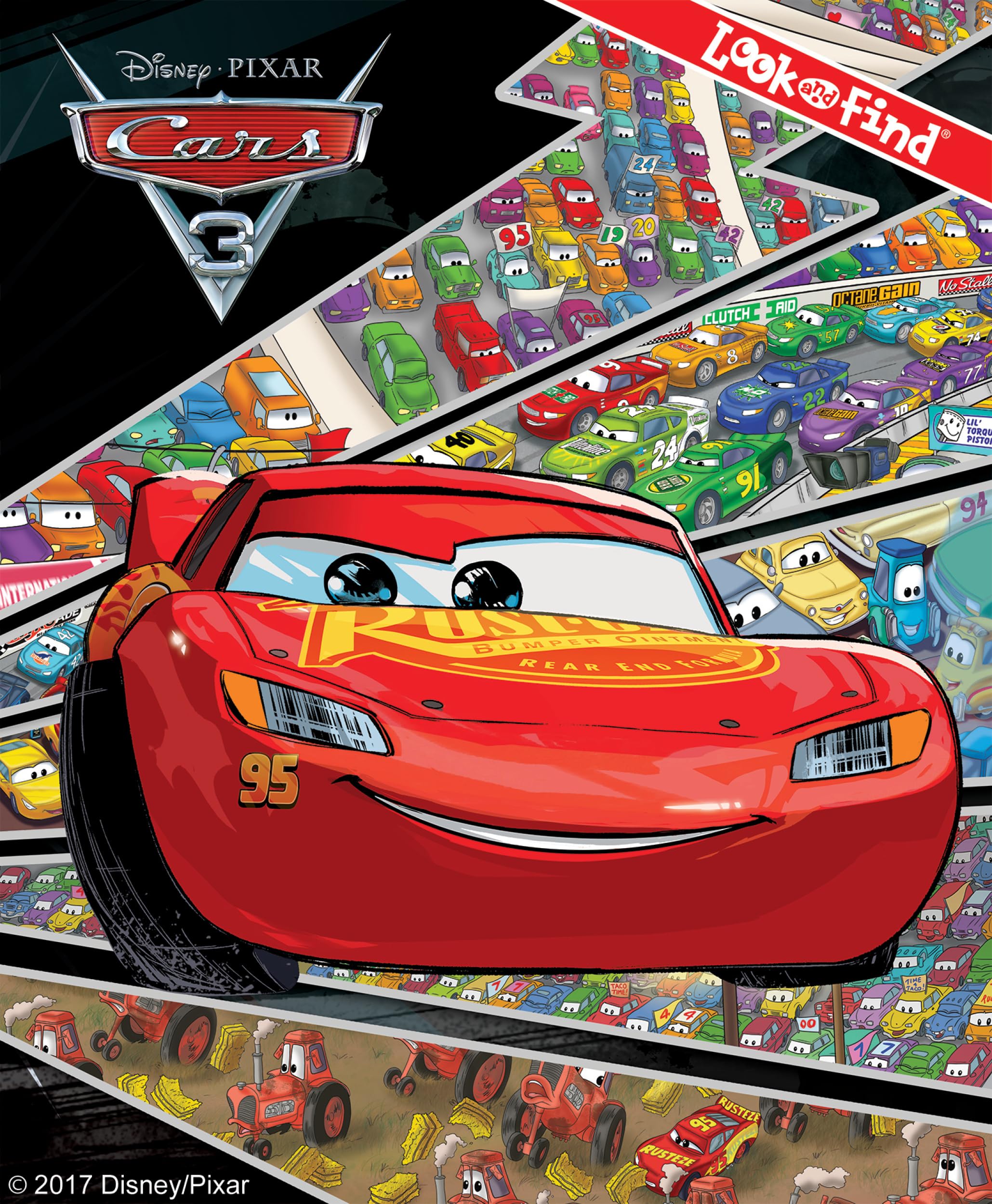Disney Pixar Cars 3: Look and Find Non-fiction