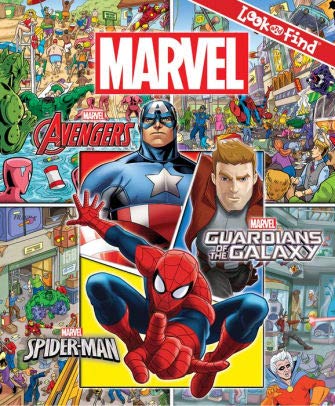 Giant Look and Find - Guardians of the Galaxy Books