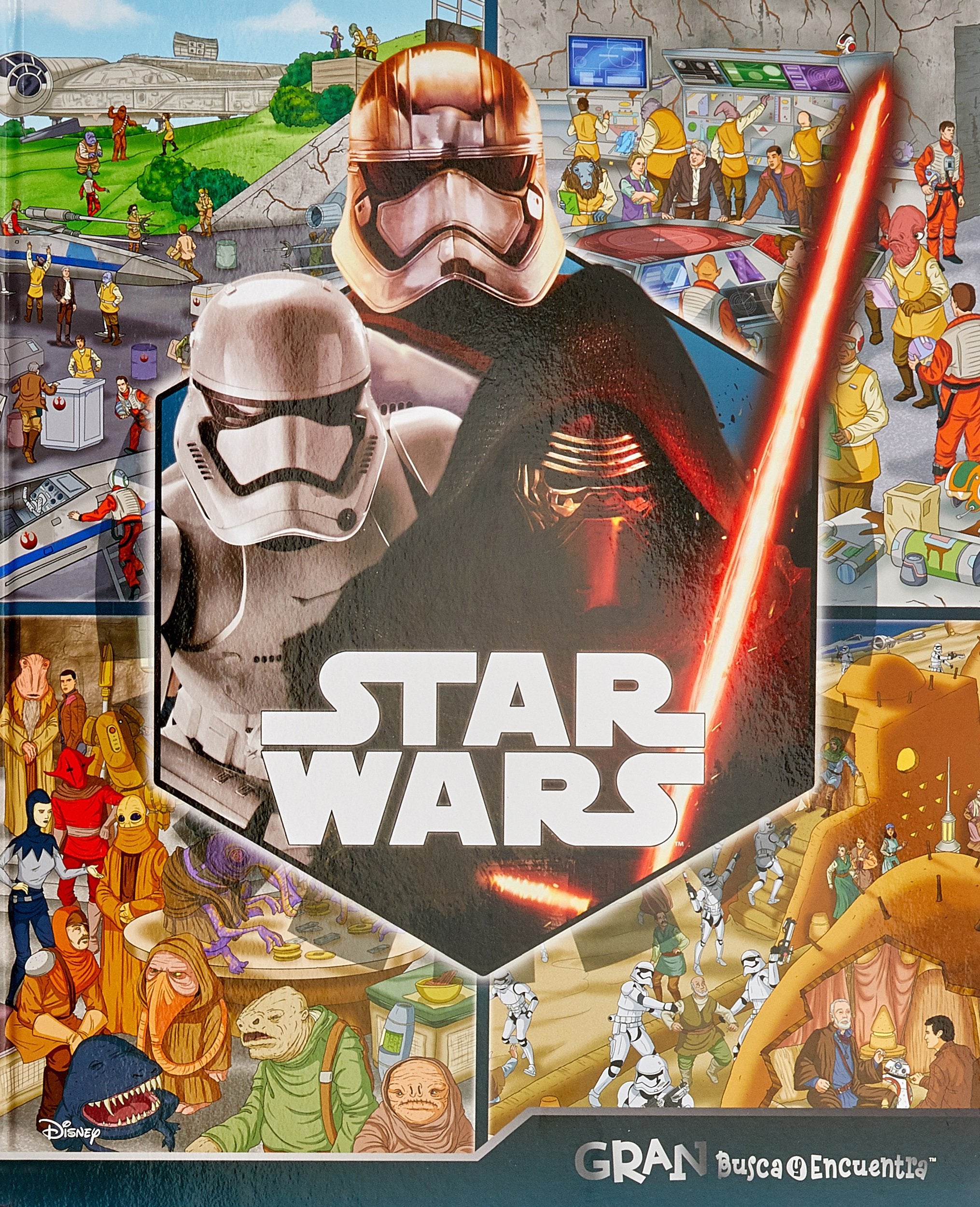 BUSCA Y ENCUENTRA GIGANTE STAR WARS LF GIANT book