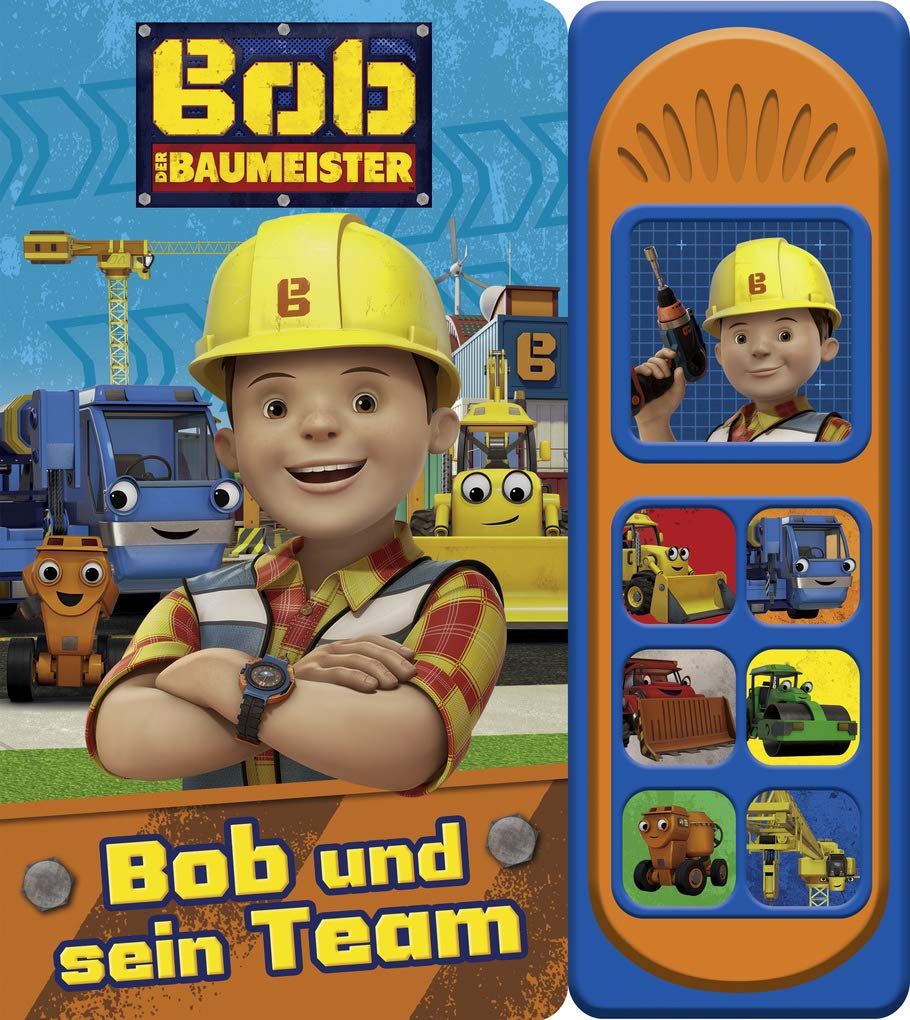 Bob der Baumeister, Bob und ein Team, 7-Button-Soundbuch Tiptoi & Games