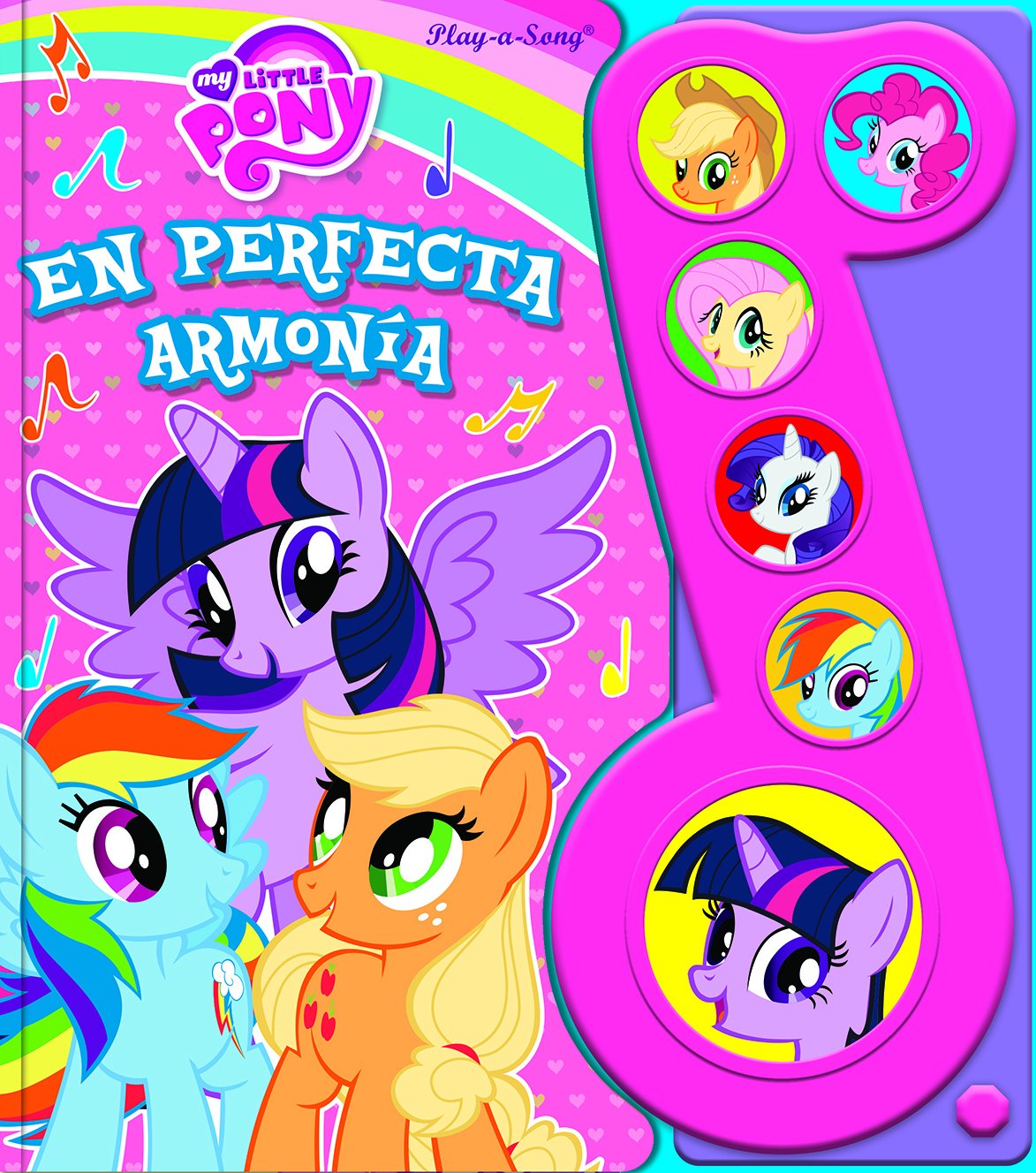 LA NOTA MUSICAL MI PEQUEÑO PONY LMN 6B: EN PERFECTA ARMONIA book