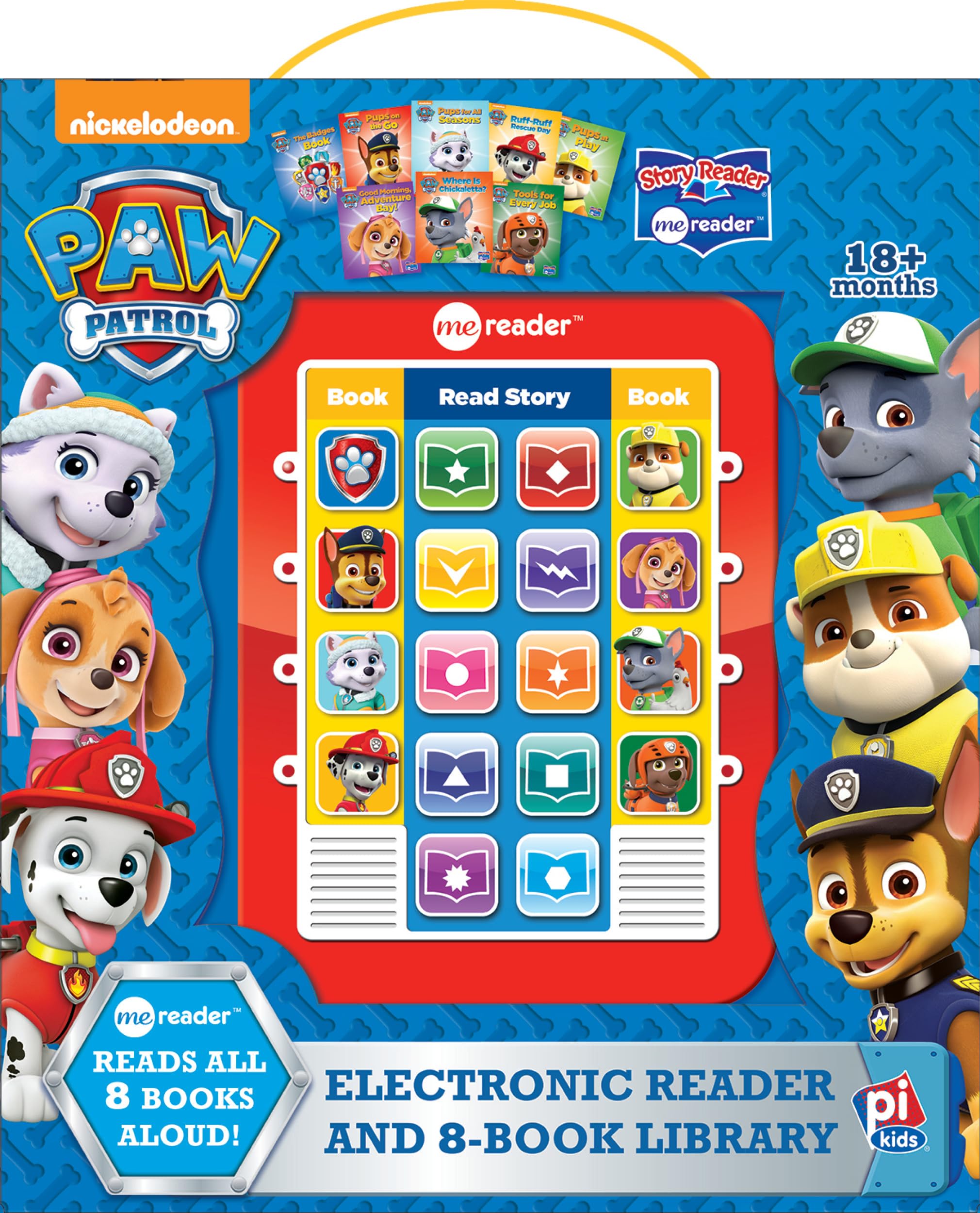 Nickelodeon - Paw Patrol Me Reader Electronic Reader and 8 Sound Book Library - PI Kids: Me Reader: Electronic Reader and 8-Book Library Novels & Short Stories