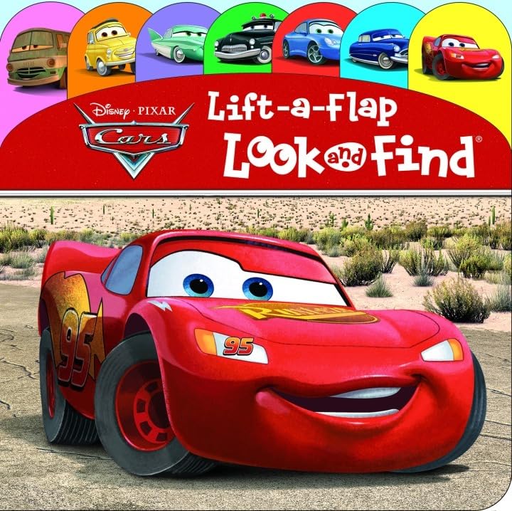 CARS-CHERCHE ET TROUVE AVEC VOLETS SUPRISE book