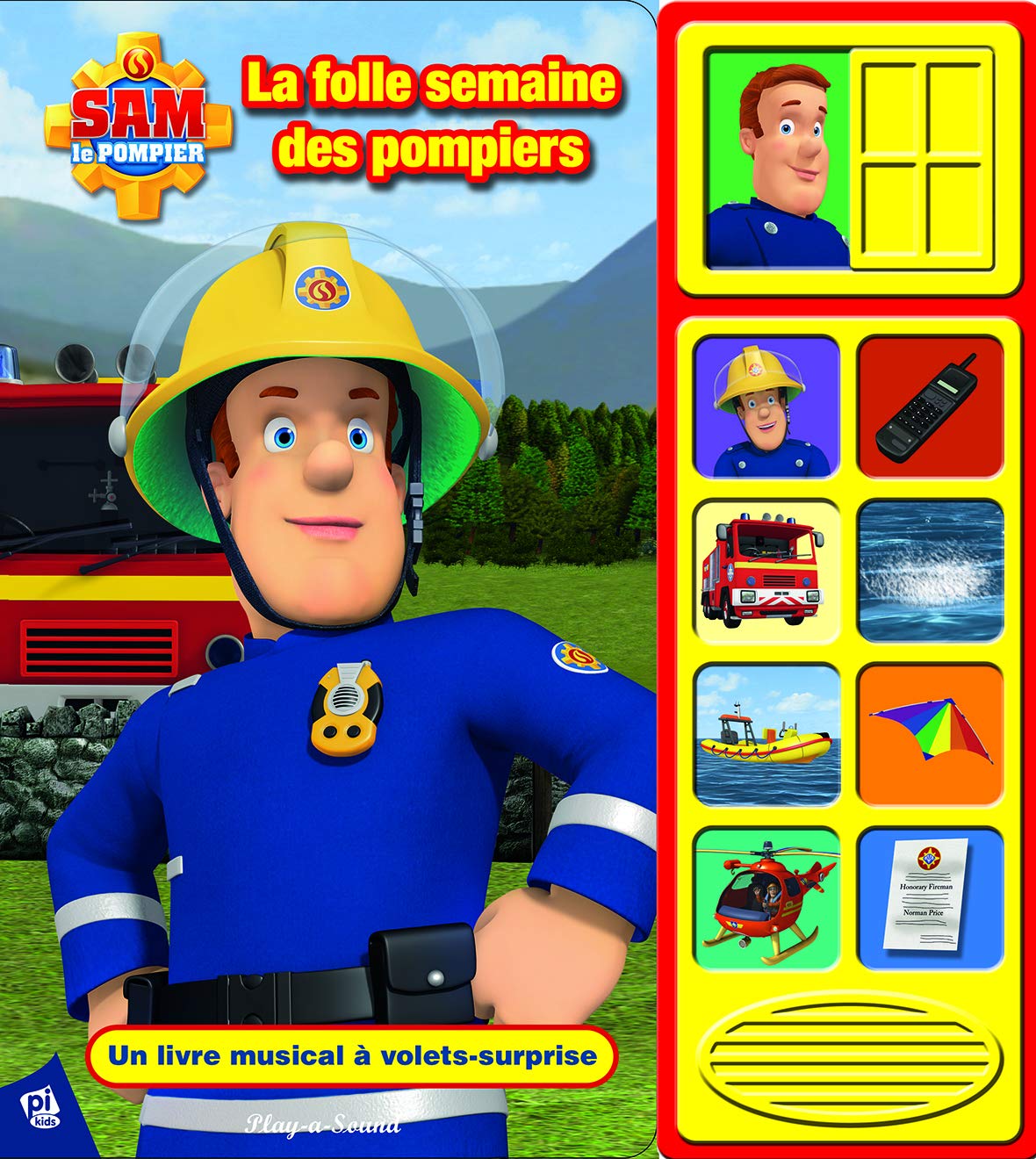 SAM LE POMPIER - LA FOLLE SEMAINE DES POMPIERS Tiptoi & Games