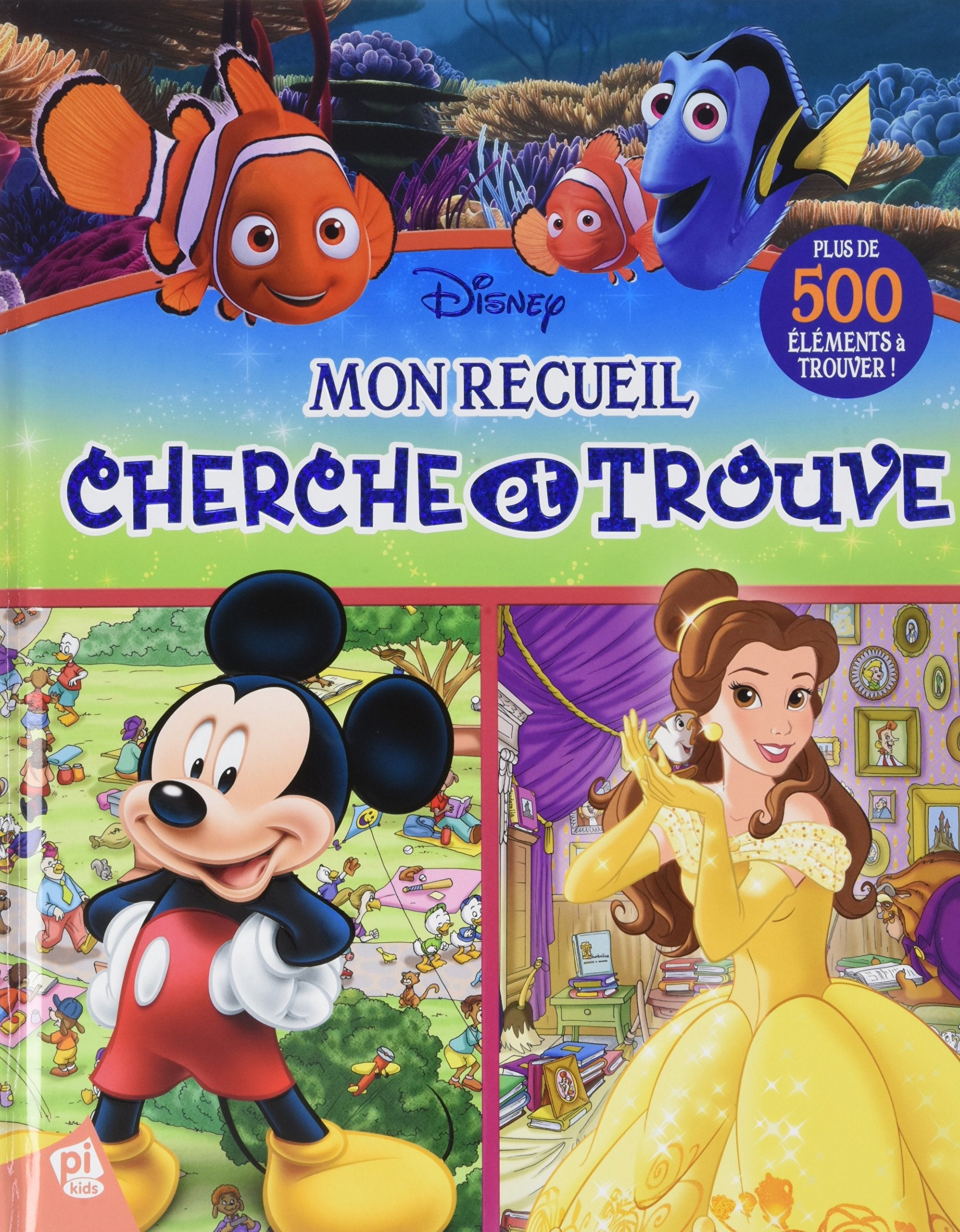 DISNEY - MON RECUEIL DE CHERCHE ET TROUVE book