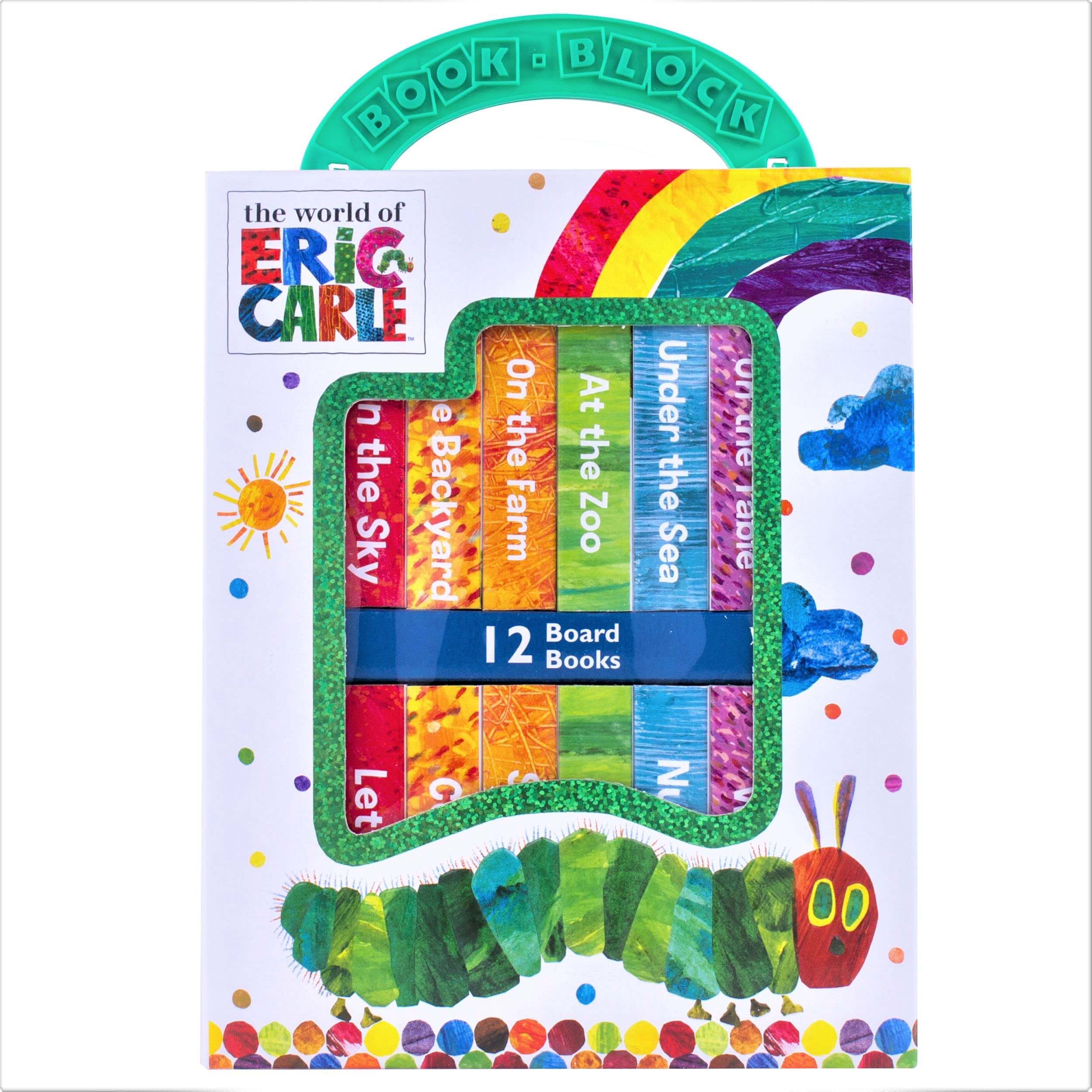 World of Eric Carle, My First Library Board Book Block 12-Book Set - First Words, Alphabet, Numbers, and More! - PI Kids: 12 Board Books book